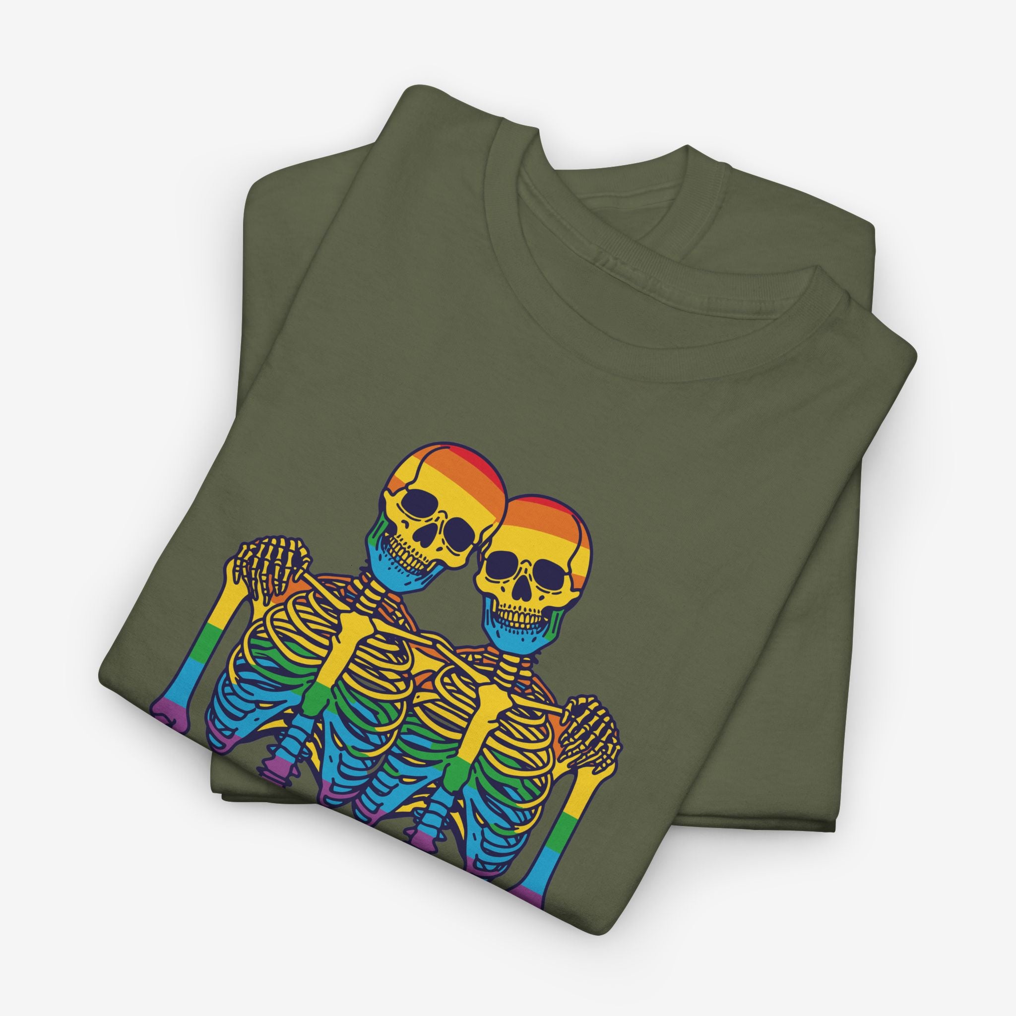 Gay Pride T-shirt - Skelet We Are All The Same | SkrrtShirt