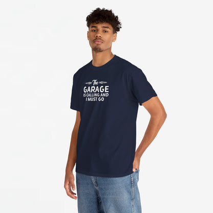 Vaderdag Papa Cadeau - T-shirt - The Garage is calling, I must go - Oversized #54