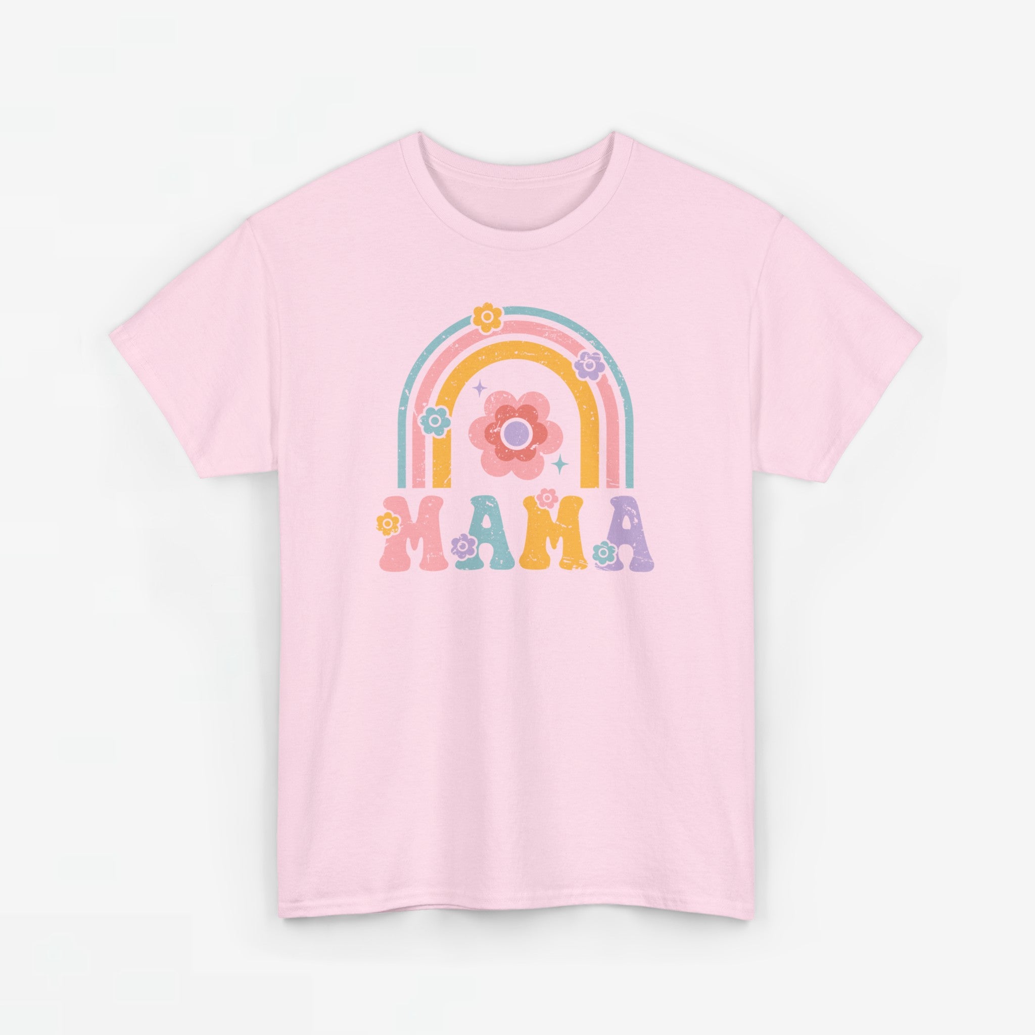 Moederdag Mama Cadeau - T-shirt - Rainbow - Oversized - #55
