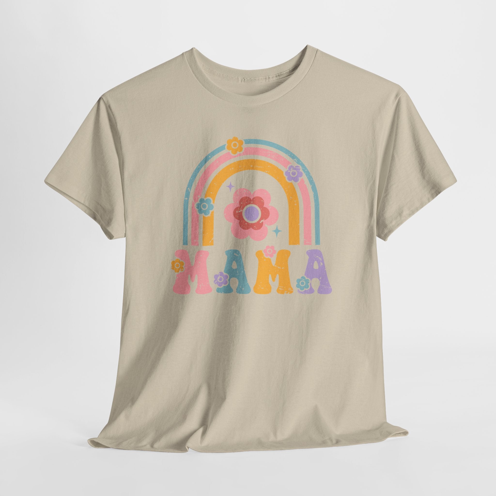 Moederdag Mama Cadeau - T-shirt - Rainbow - Oversized - #55
