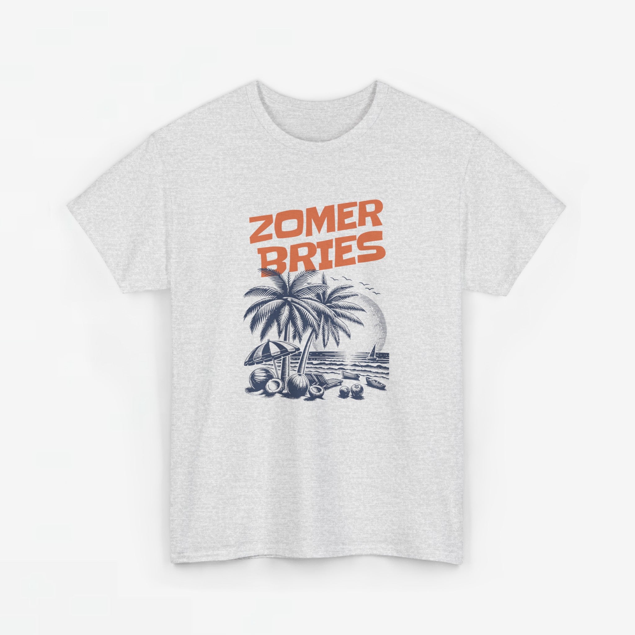 Dames Zomer Oversized T-shirt met print - Zomer Bries