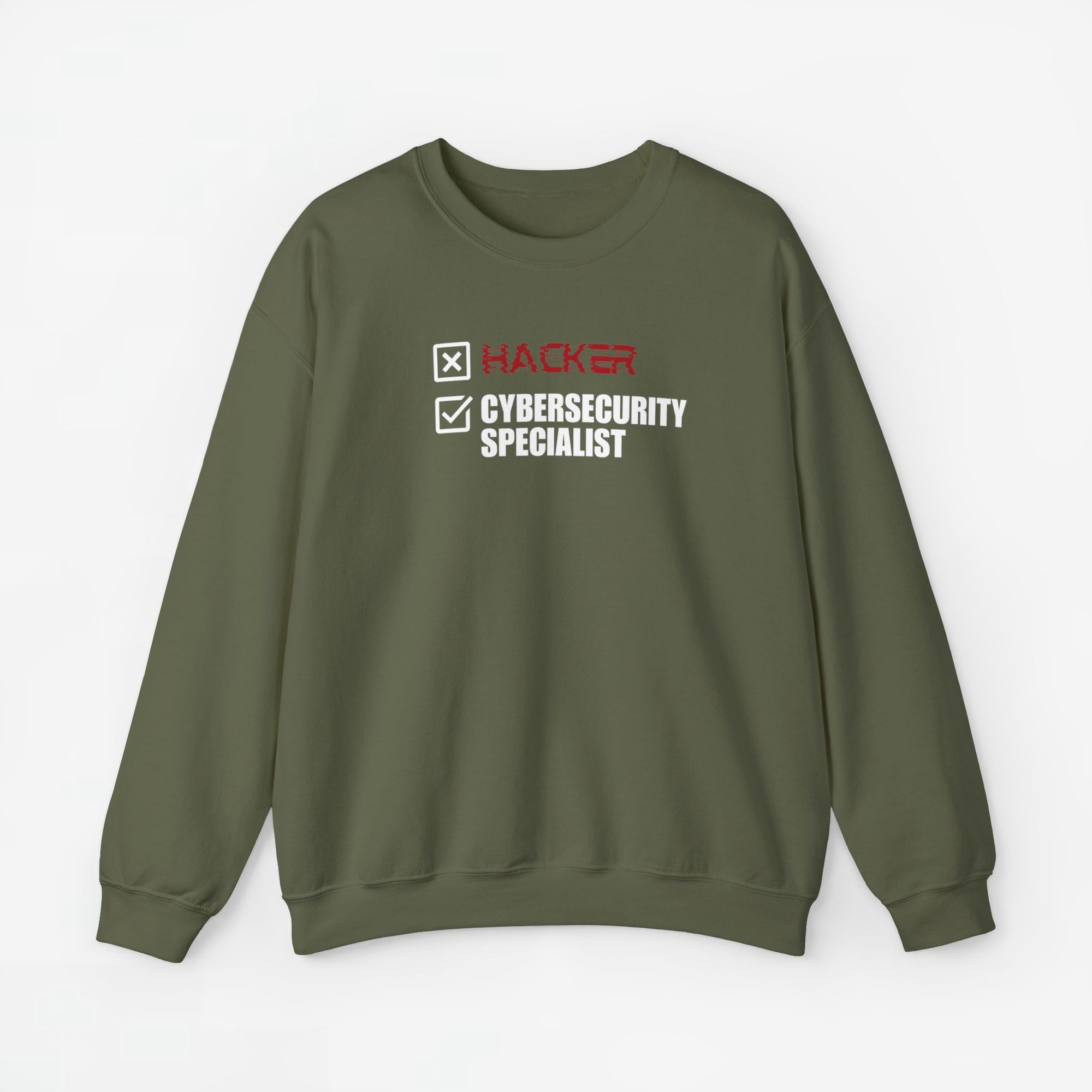 Cybersecurity Specialist / Niet Hacker - ICT Beroep - Trui met Print voor Hem / Haar