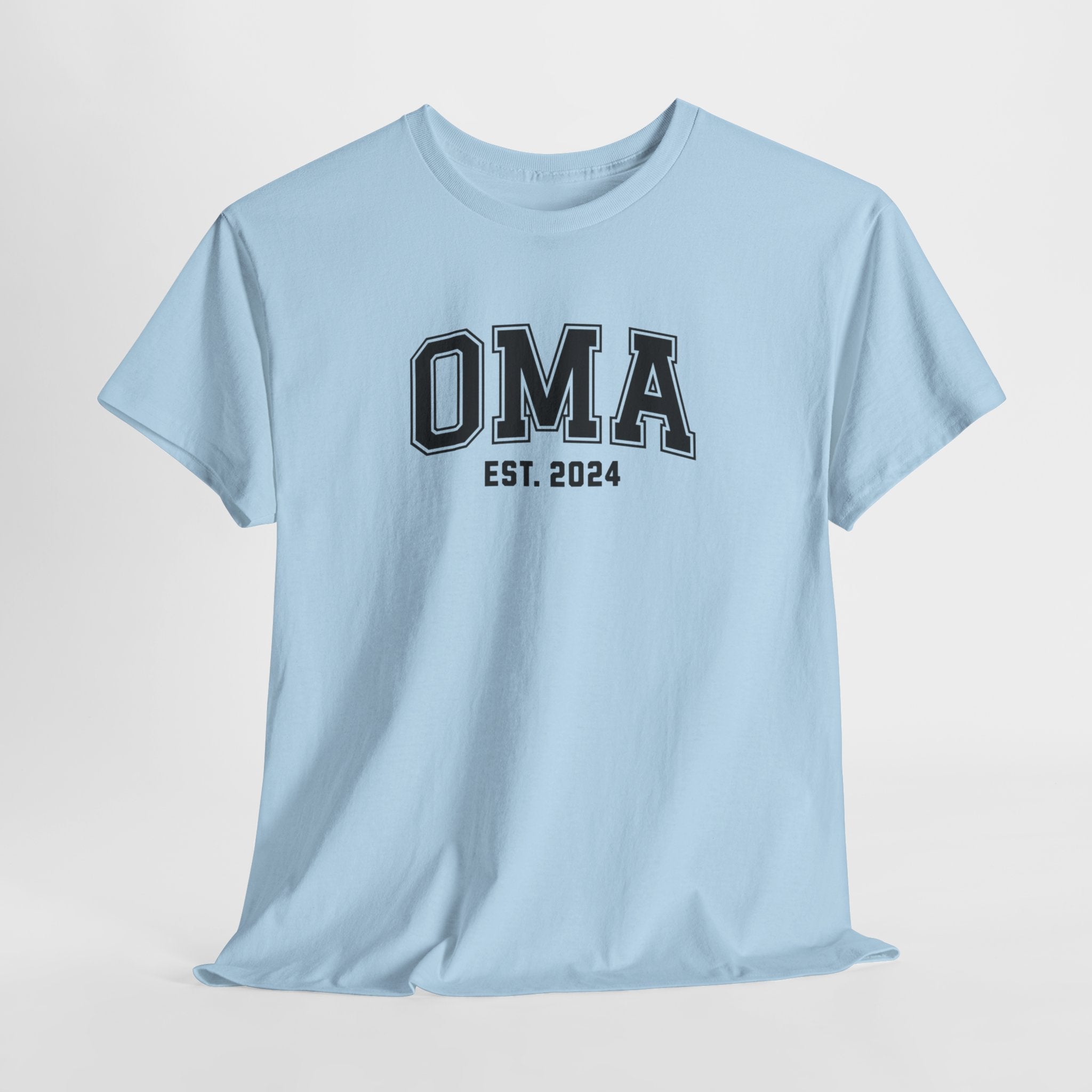 Gepersonaliseerde Moederdag Mama Cadeau - T-shirt - OMA - EST [Jaar]
