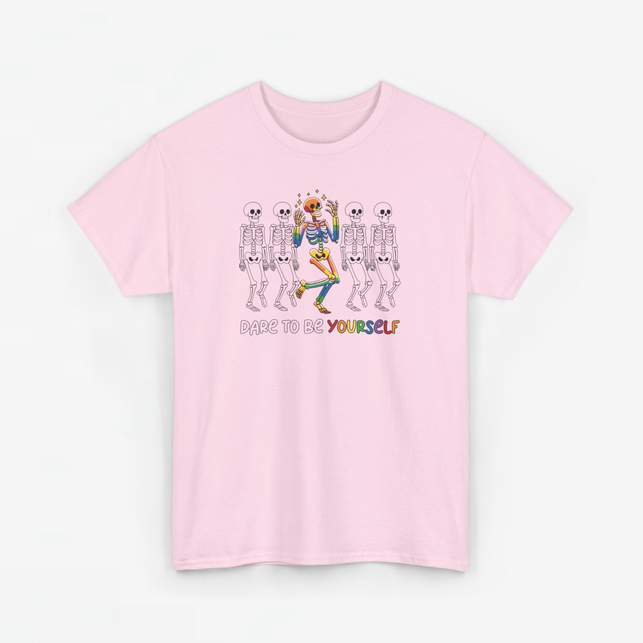 Gay Pride T-shirt - Dare To Be Yourself - Oversized #11