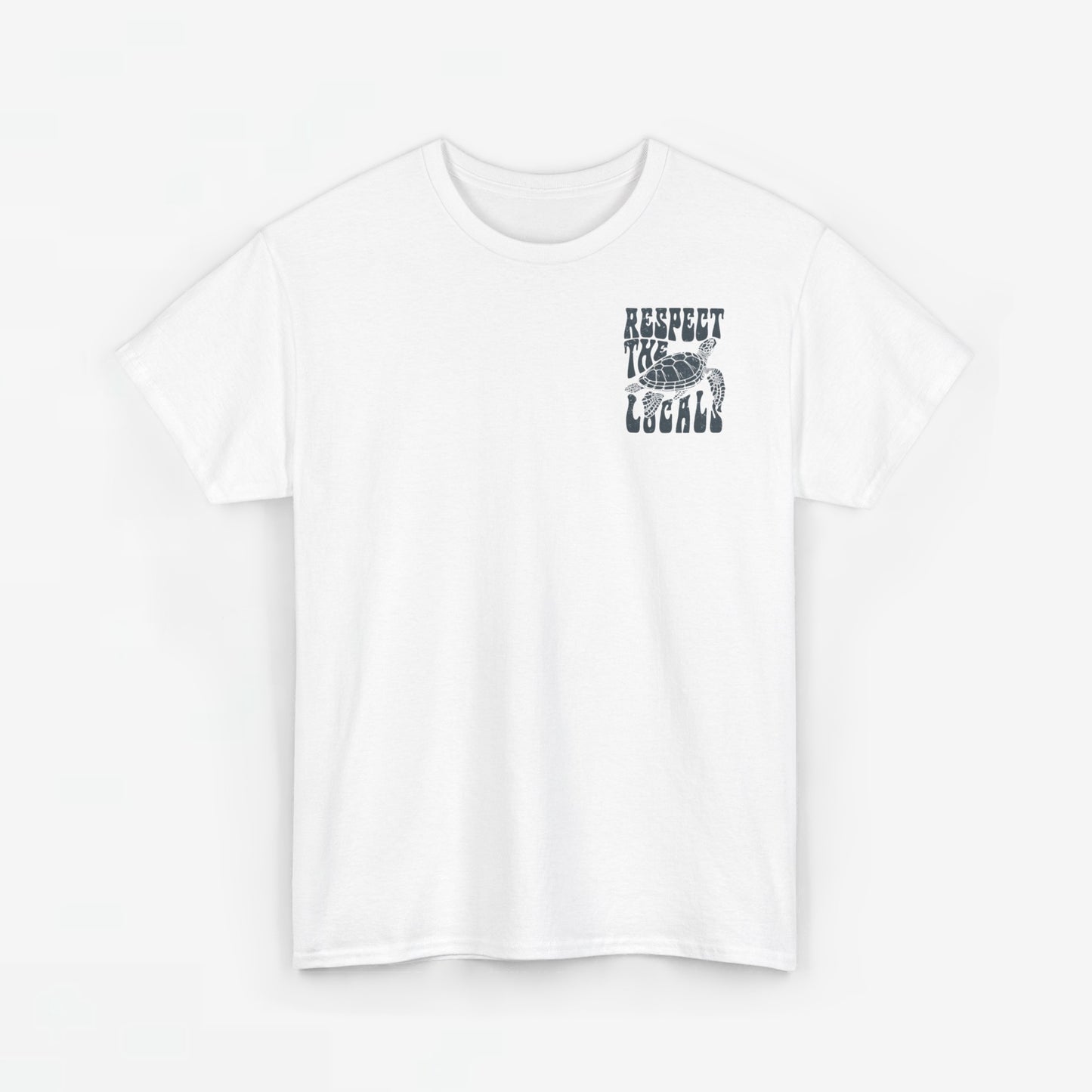 Zomer T-shirt voor Dames - Skrrtshirt Zomervakantie Oversized Tee #11 - Respect the locals