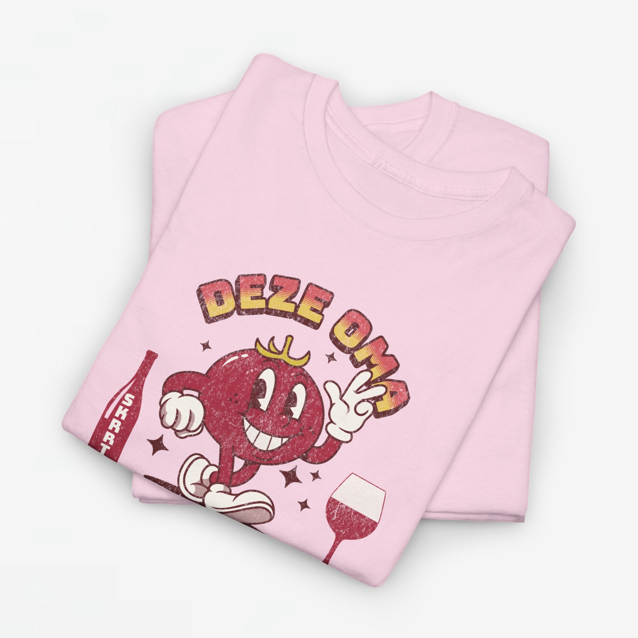 Moederdag Mama Cadeau - T-shirt - Deze Oma Wil Wijn - Oversized - #98