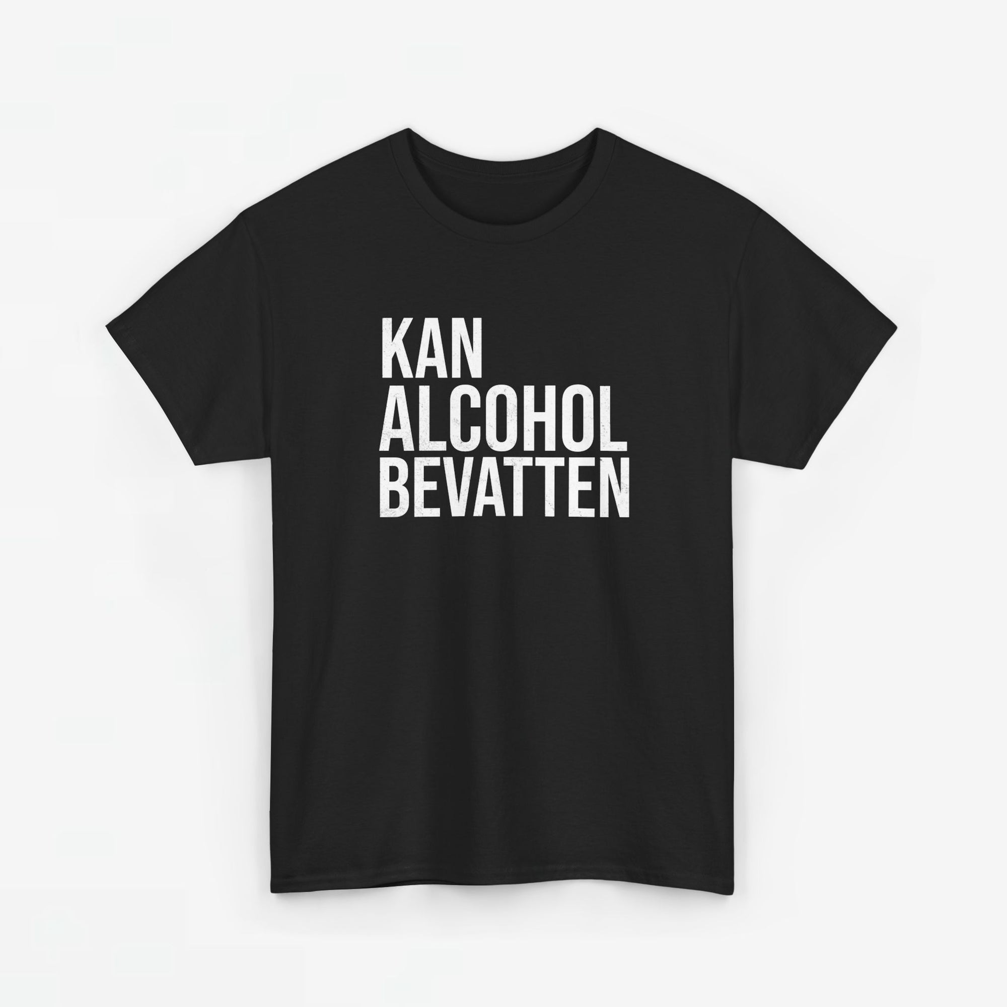 Kan Alcohol Bevatten | Front Print | Koningsdag T-shirt | Oversized