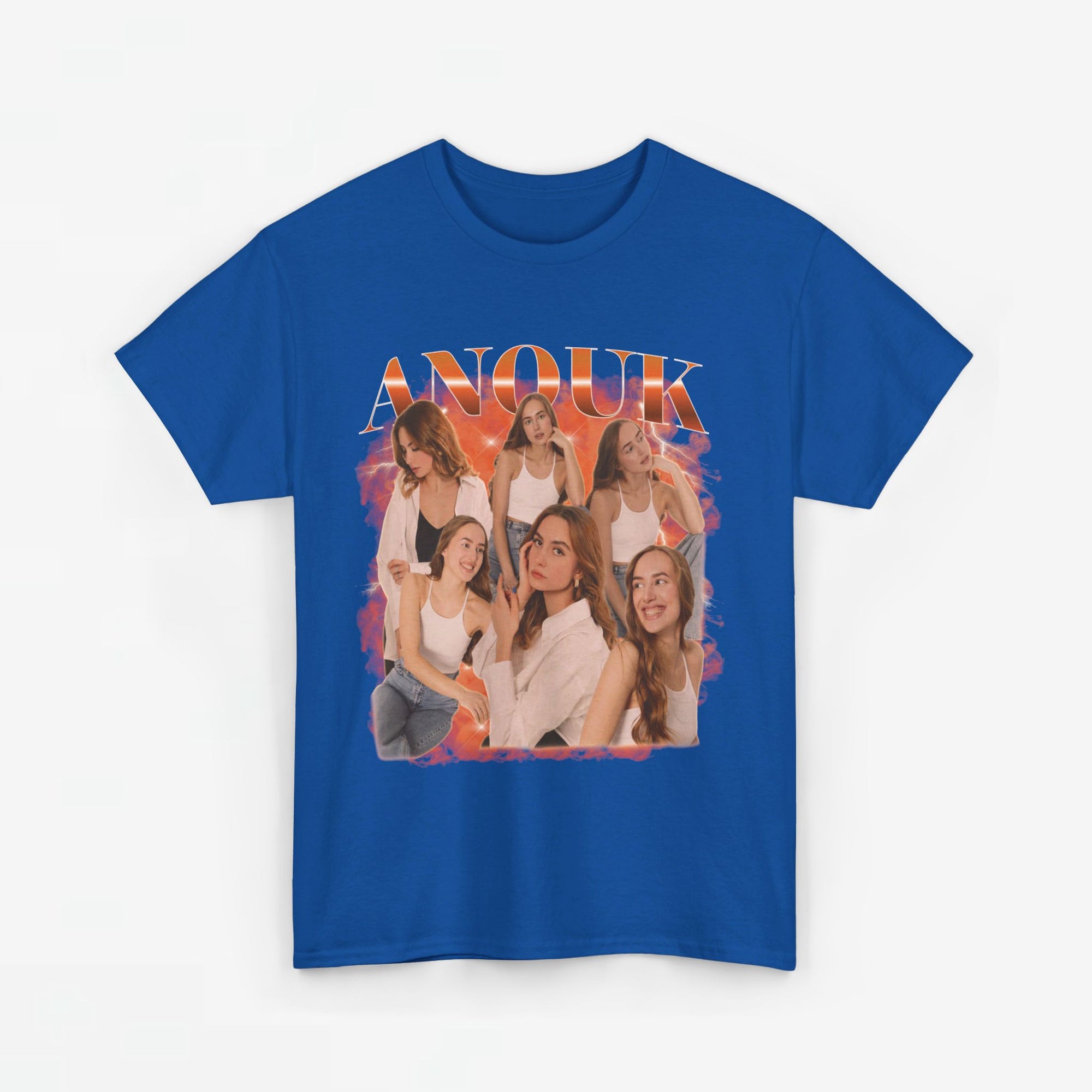 Gepersonaliseerde Cadeau - Vriendin/Vrouw Foto T-shirt - Grappige 90s Bootleg Shirt