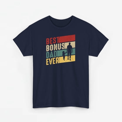 Vaderdag Papa Cadeau - T-shirt - Best Bonus Dad Ever - Oversized #44