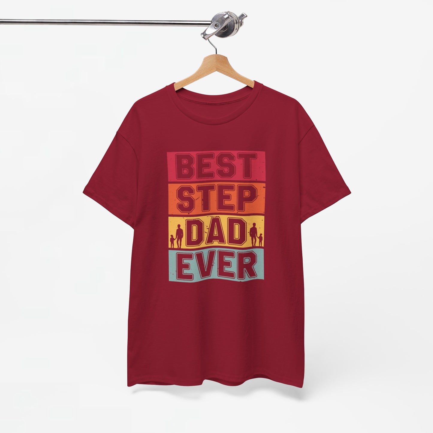 Vaderdag Papa Cadeau - T-shirt - Best Step Dad Ever - Oversized #31