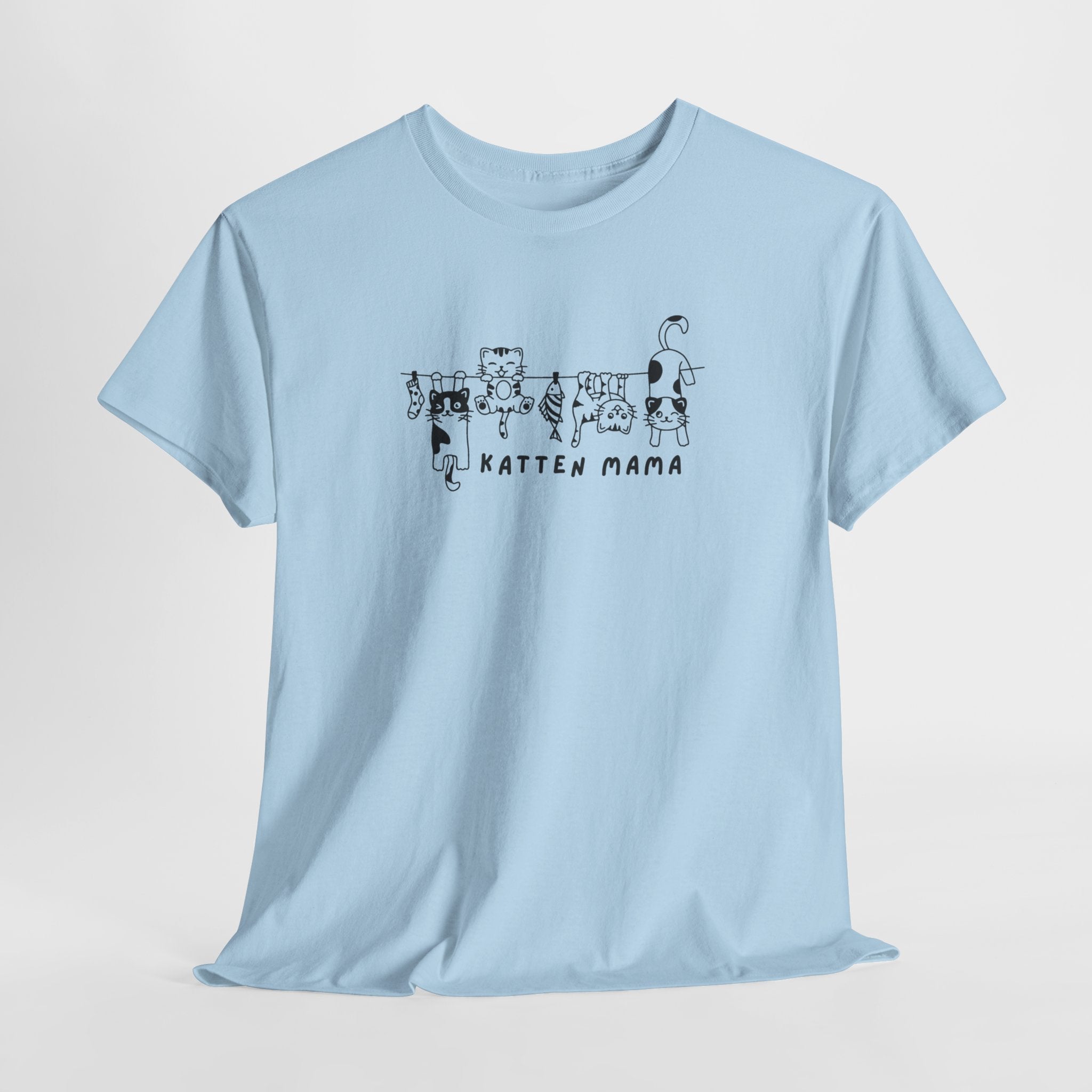 Moederdag Mama Cadeau - T-shirt - Katten Mama - Oversized - #63