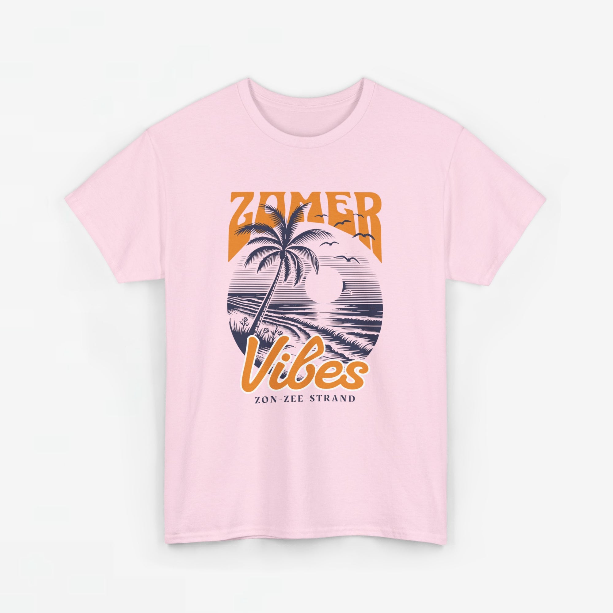 Heren Zomer Oversized T-shirt met print - Zomer Vibes #2