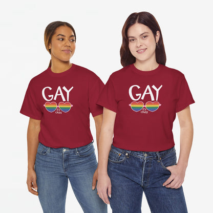 Gay Pride T-shirt - Gay It's Okay - Oversized #23