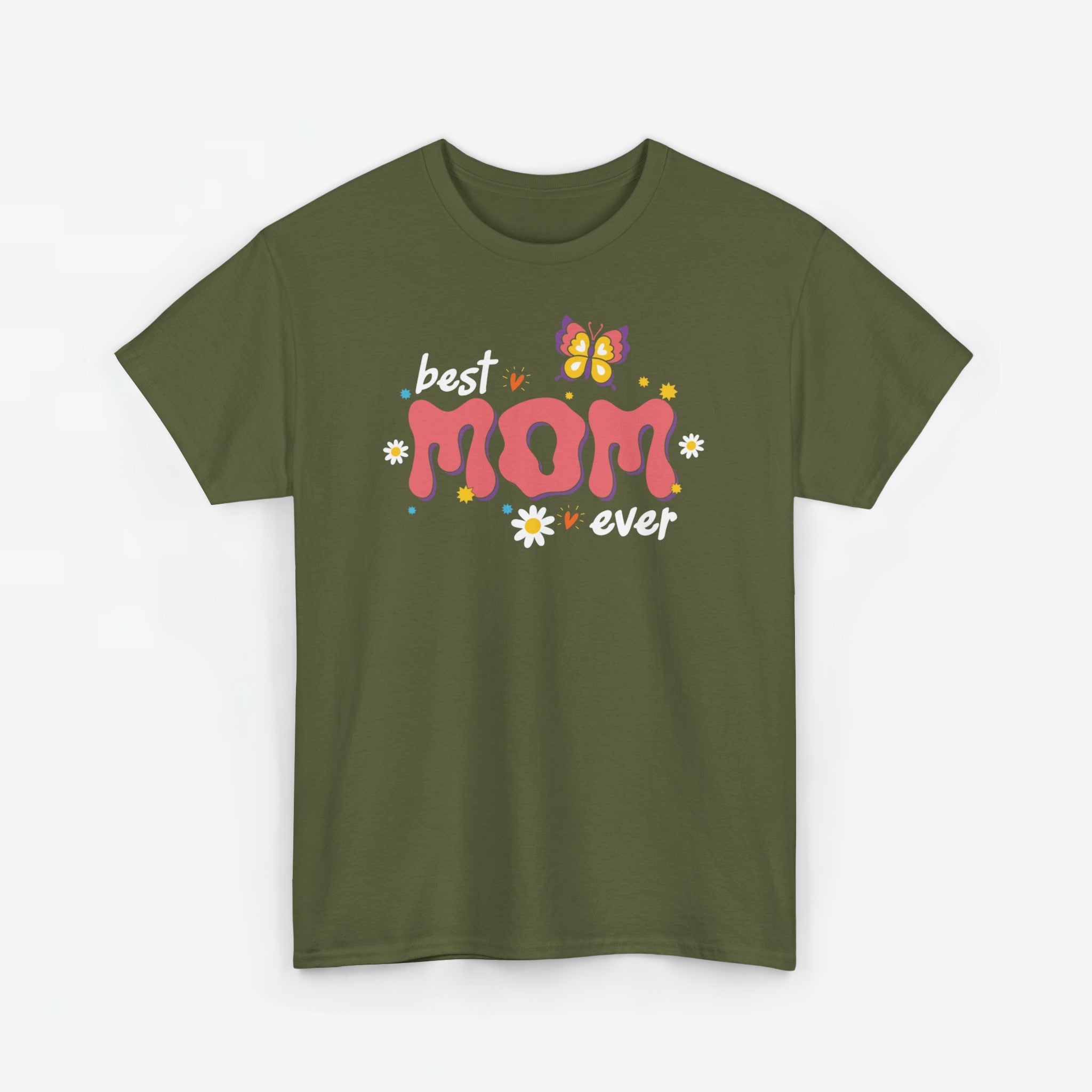 Moederdag Mama Cadeau - T-shirt - Best Mom Ever - Oversized - #39