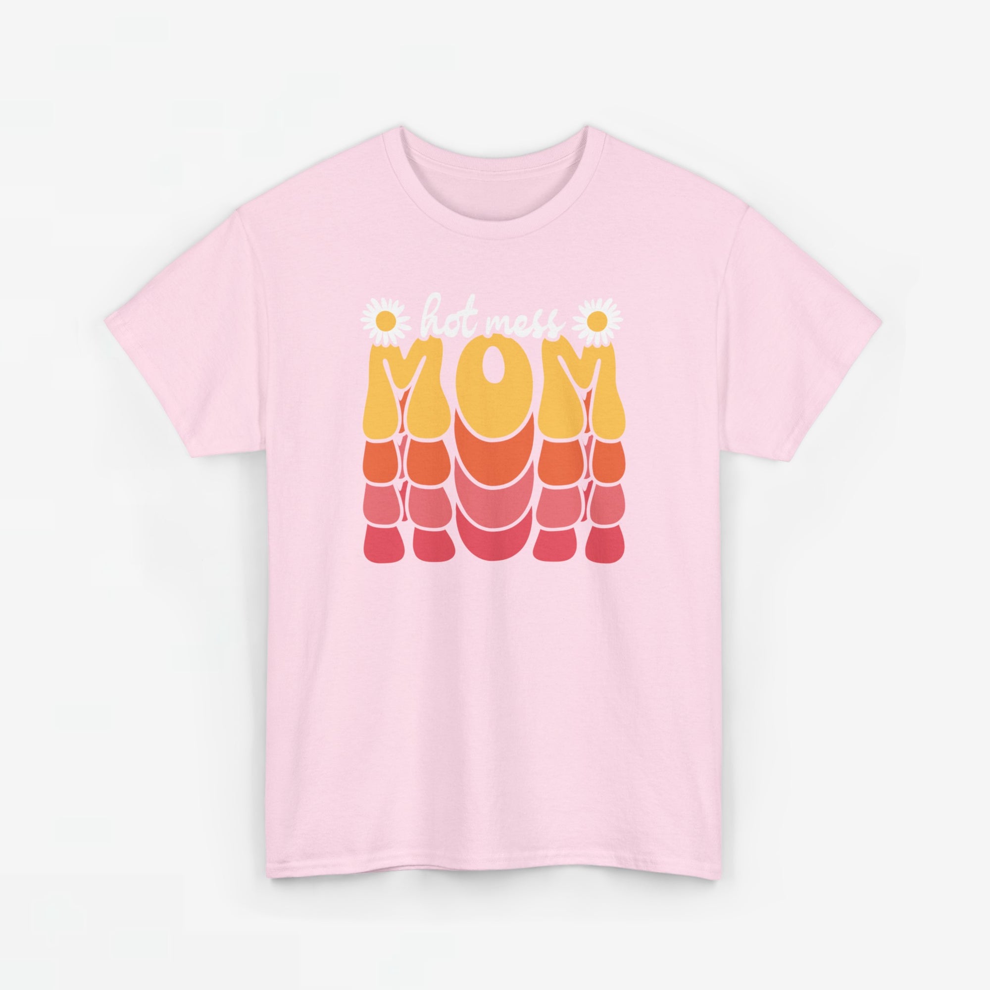 Moederdag Mama Cadeau - T-shirt - Hot Mess Mom - Oversized - #31