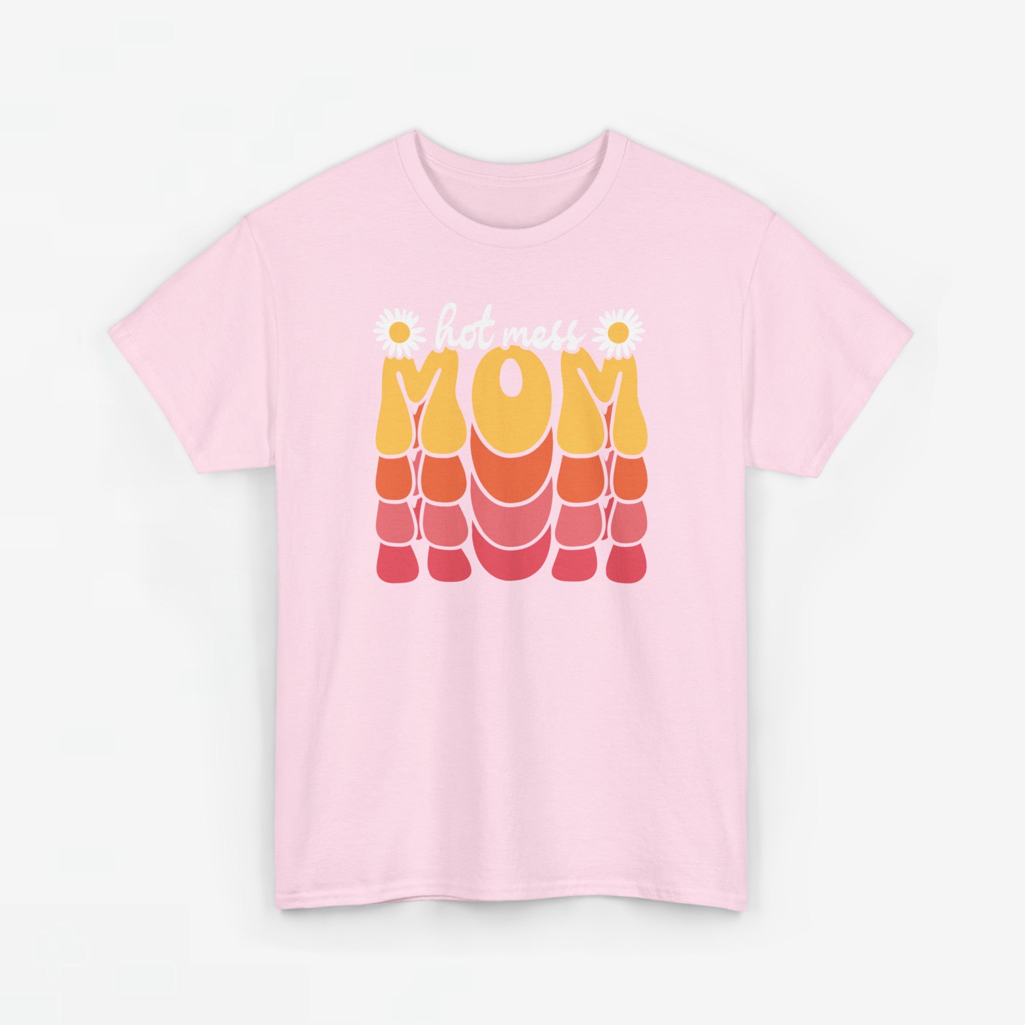 Moederdag Mama Cadeau - T-shirt - Hot Mess Mom - Oversized - #31