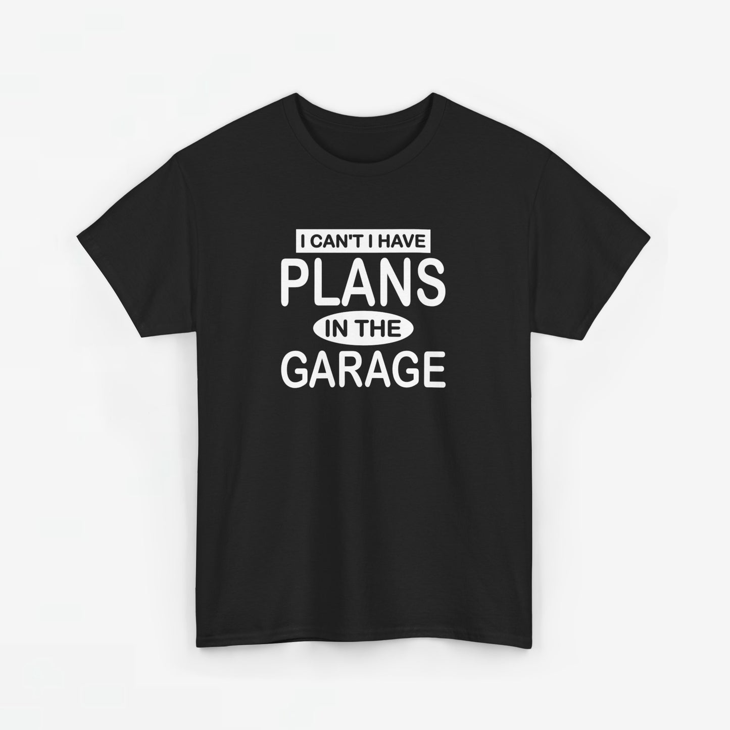 Vaderdag Papa Cadeau - T-shirt - I can't, I have plans in the garage - Oversized #51