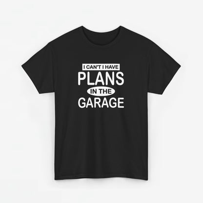 Vaderdag Papa Cadeau - T-shirt - I can't, I have plans in the garage - Oversized #51