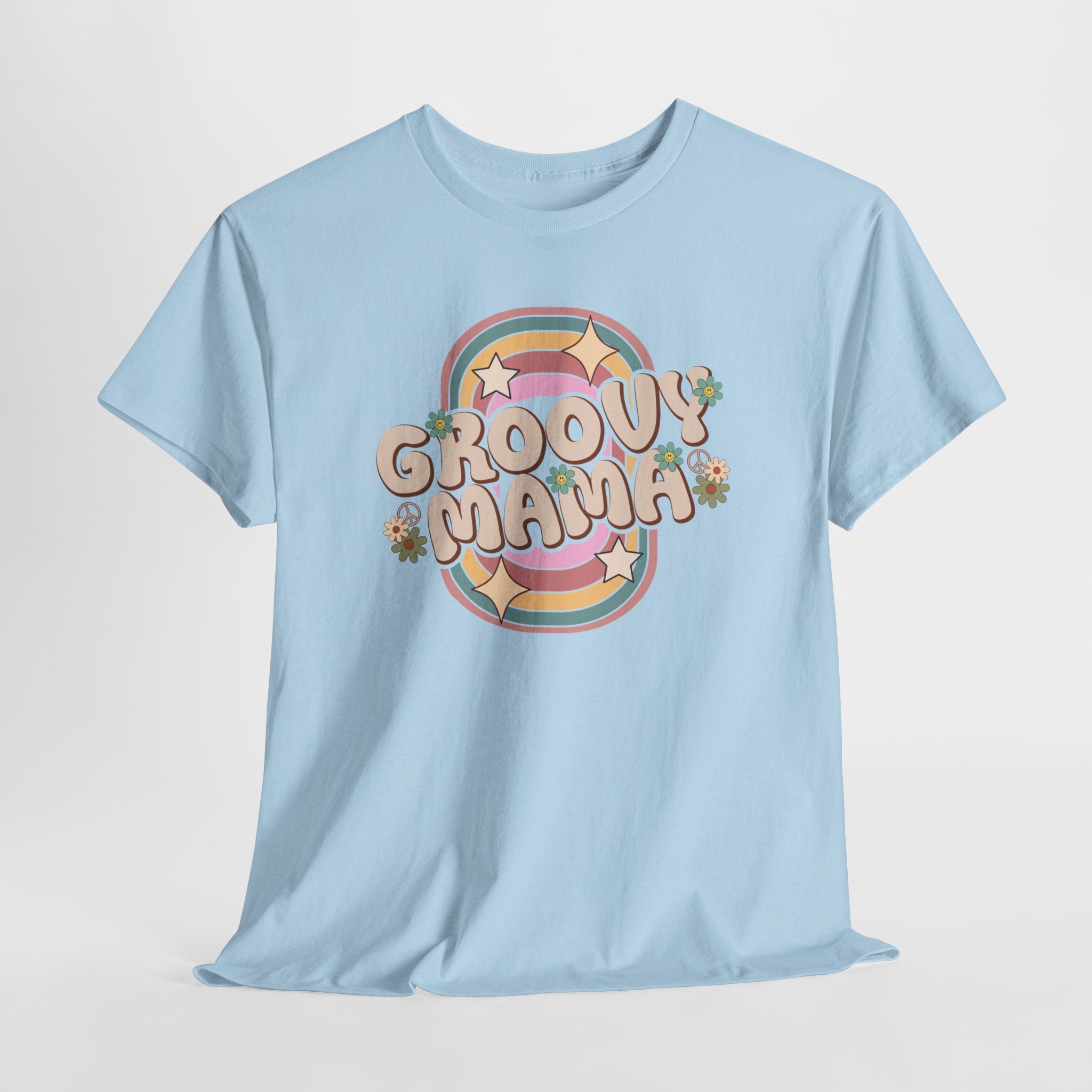 Moederdag Mama Cadeau - T-shirt - Groovy Mama - Oversized - #45