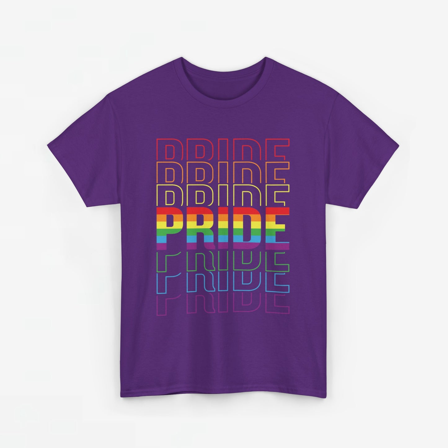 Gay Pride T-shirt - Pride Tekst - Oversized #51