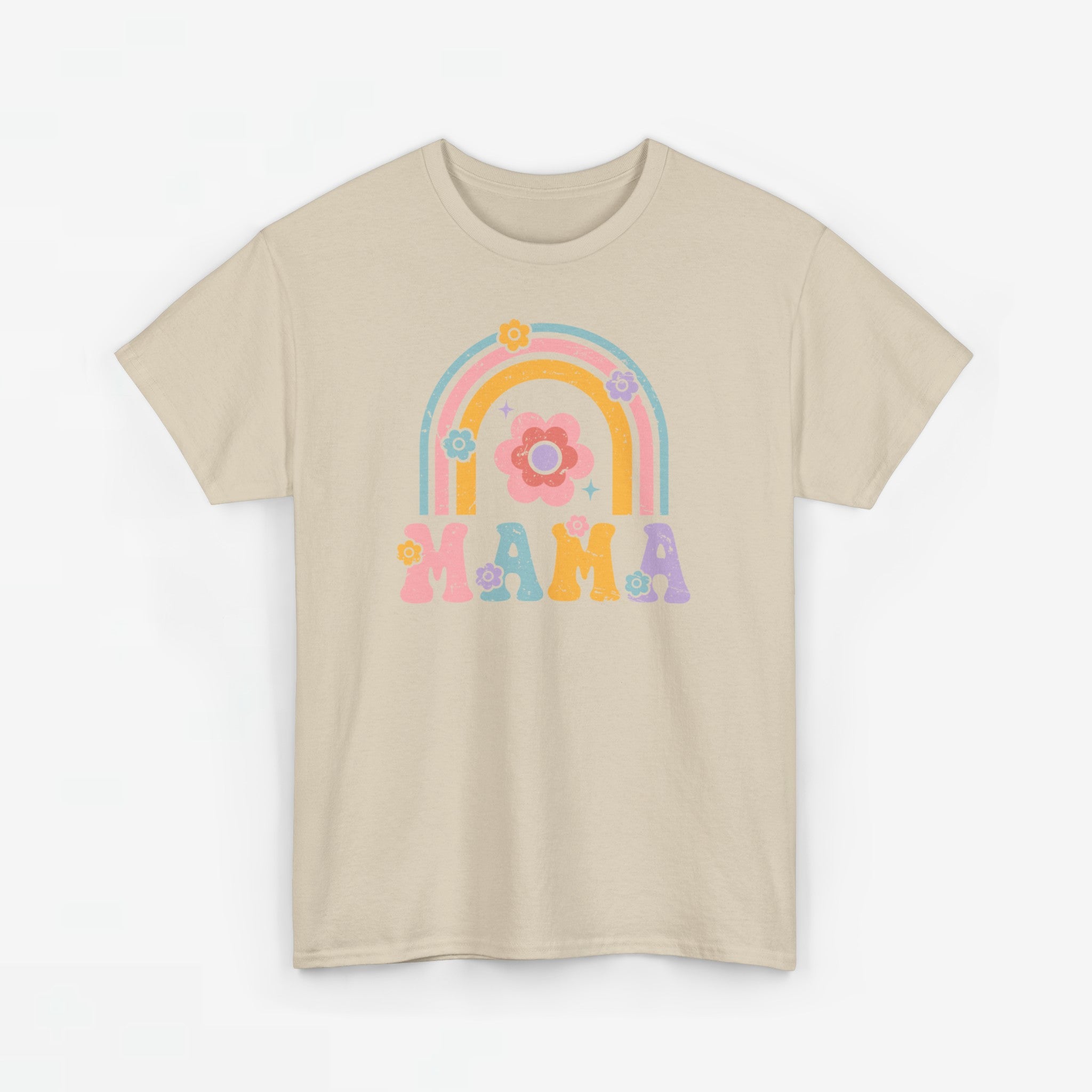 Moederdag Mama Cadeau - T-shirt - Rainbow - Oversized - #55