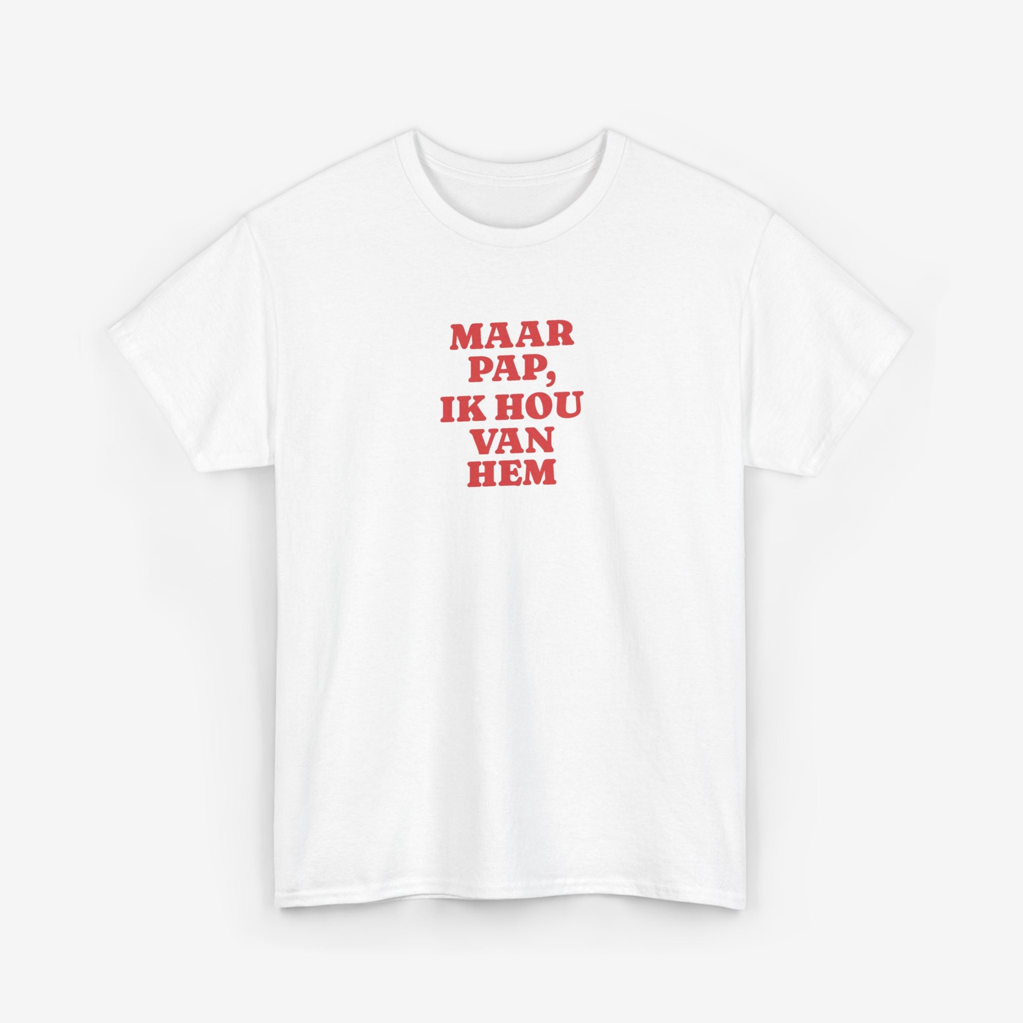 Gay Pride T-shirt -  Maar Pap, Ik Hou Van Hem | SkrrtShirt