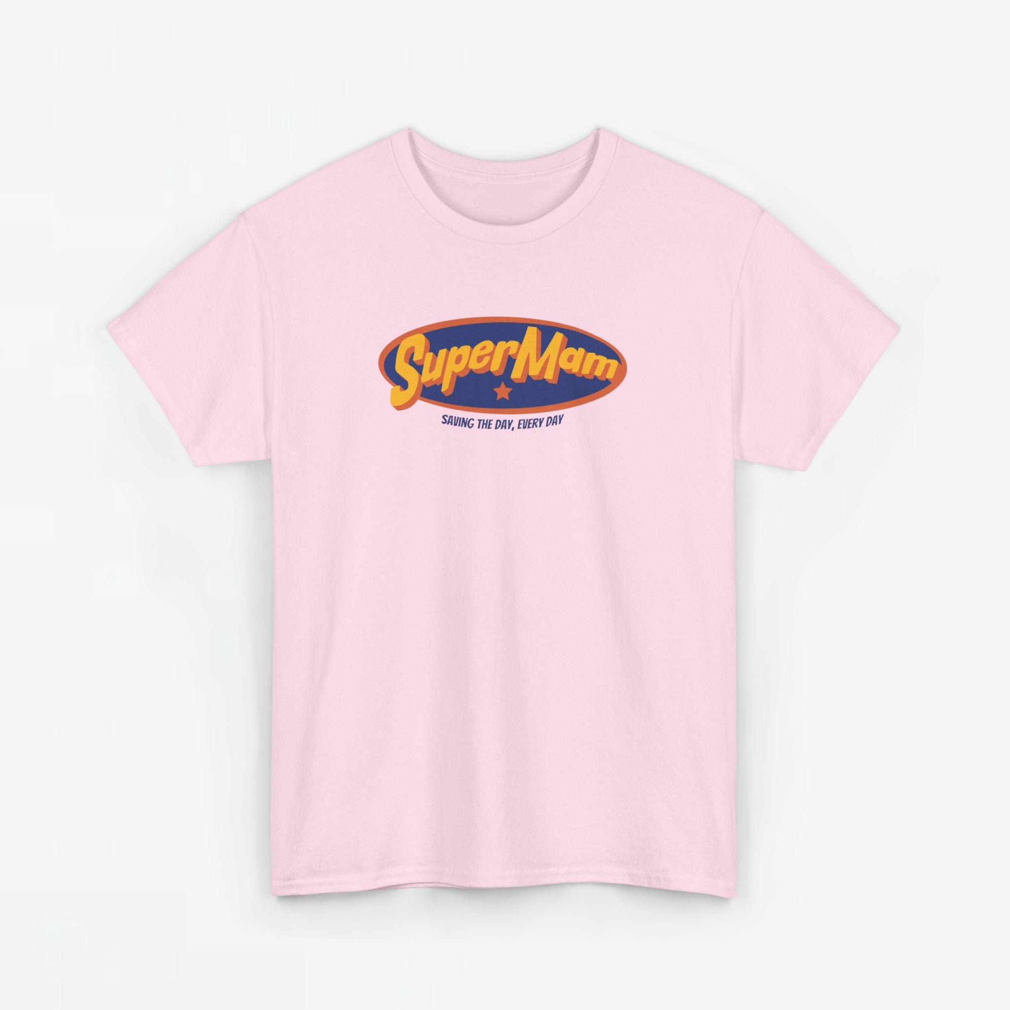 Moederdag Mama Cadeau - T-shirt - Super Mam - Oversized - #70
