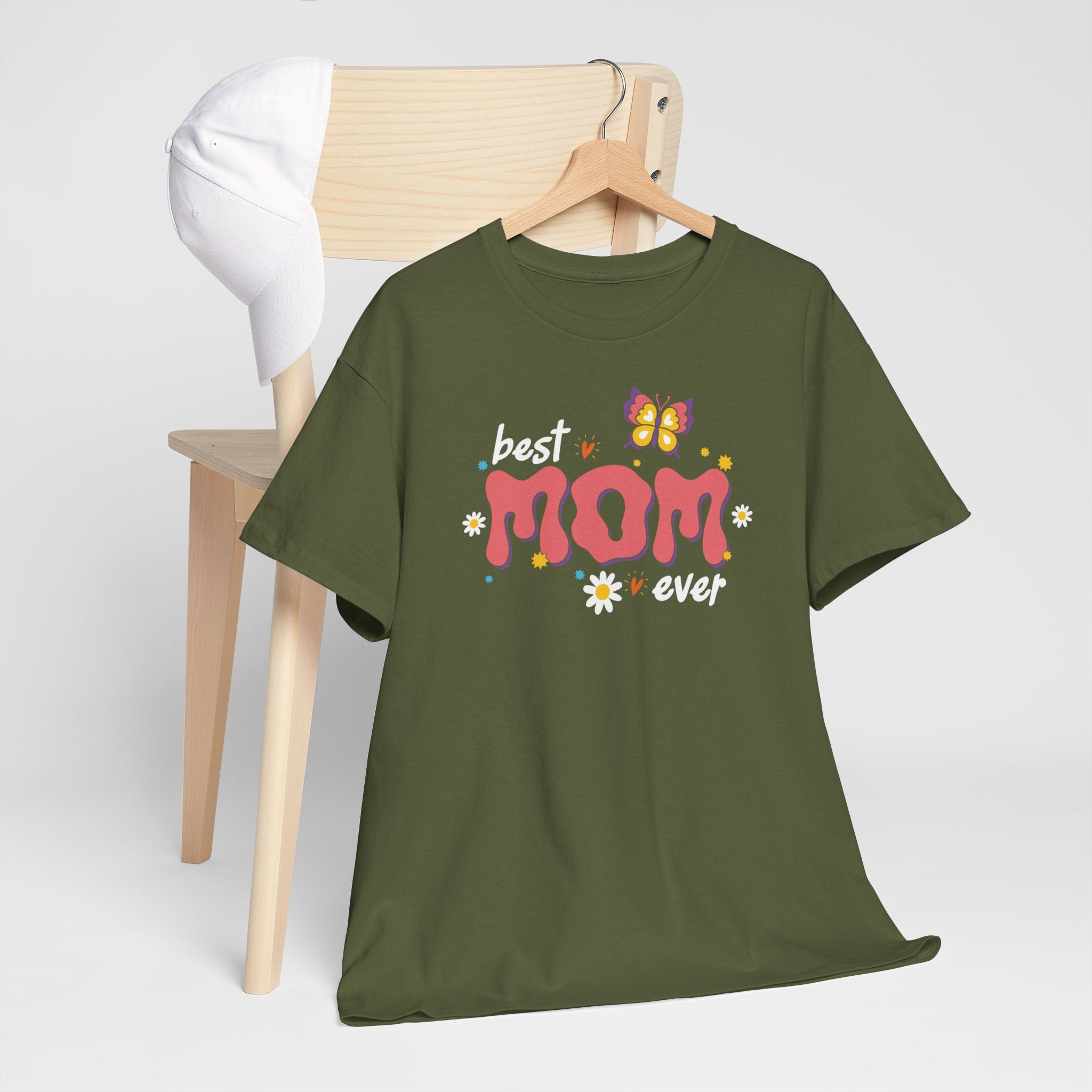 Moederdag Mama Cadeau - T-shirt - Best Mom Ever - Oversized - #39