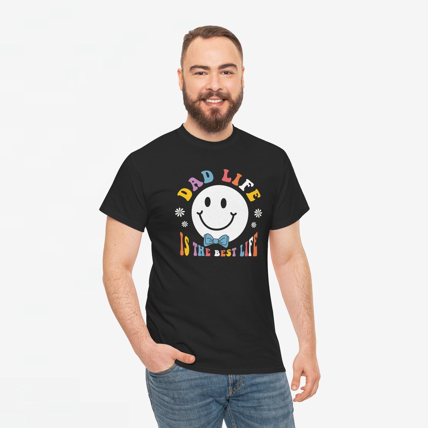 Vaderdag Papa Cadeau - T-shirt - Dad Life is the best Life - Oversized #39