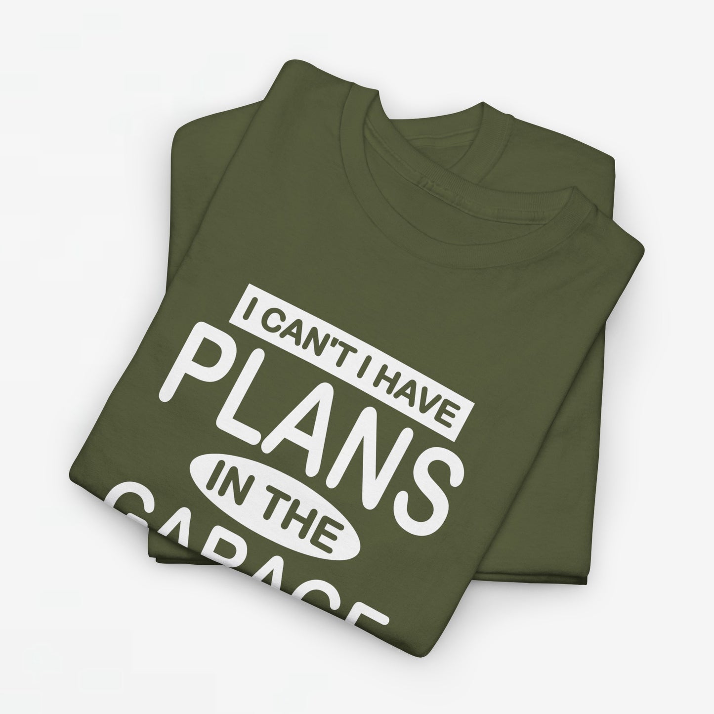 Vaderdag Papa Cadeau - T-shirt - I can't, I have plans in the garage - Oversized #51