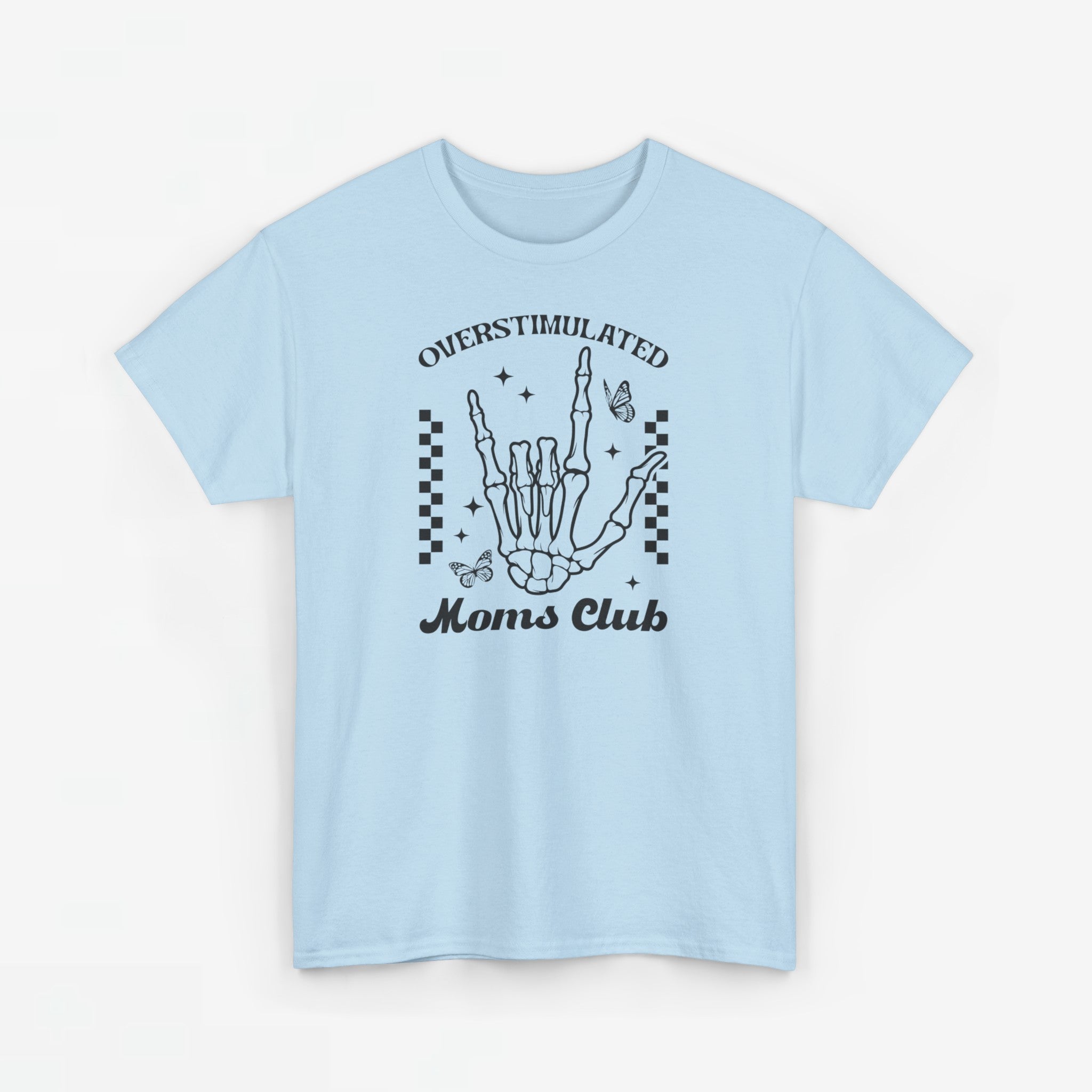 Moederdag Mama Cadeau - T-shirt - Overstimulated Moms Club - Oversized - #50