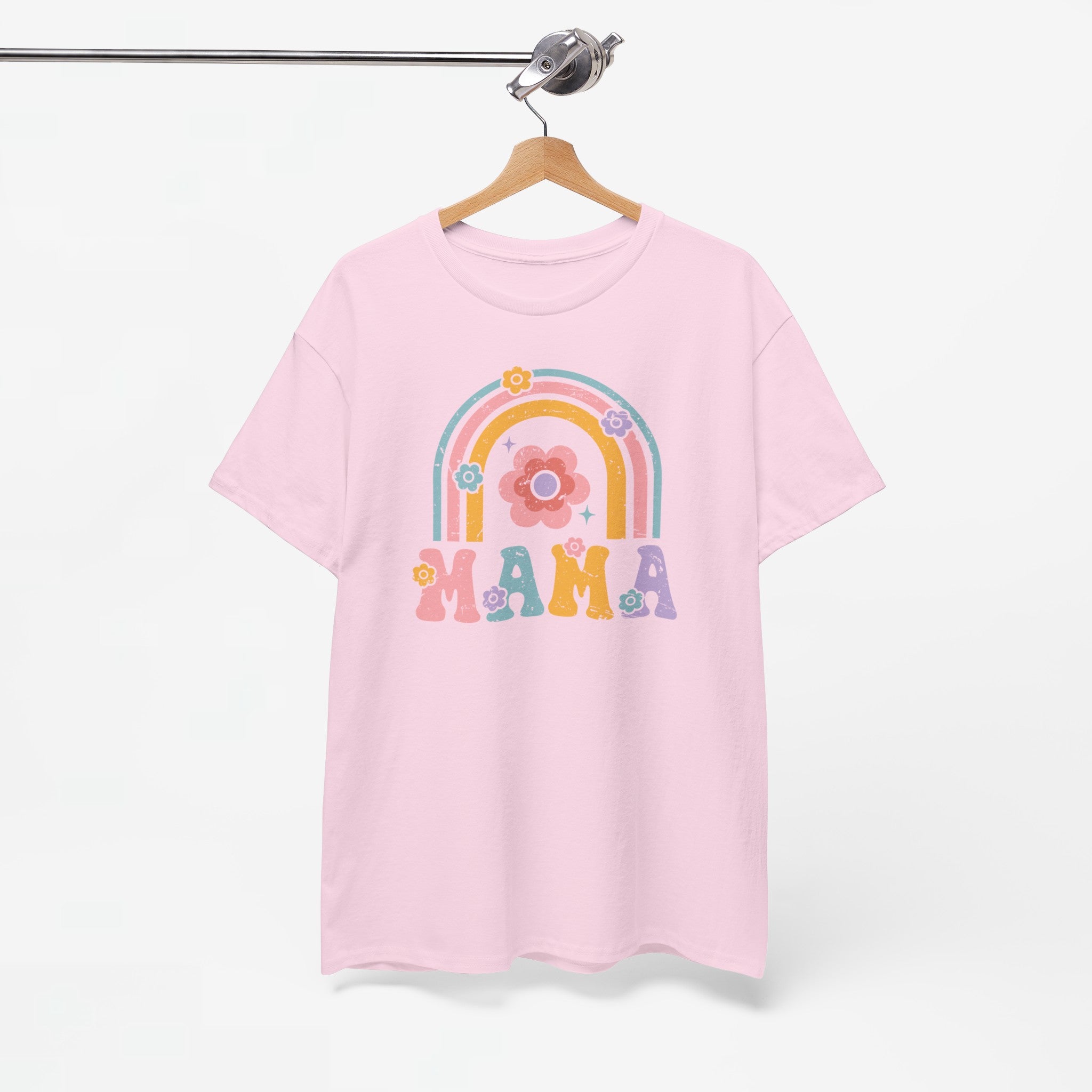 Moederdag Mama Cadeau - T-shirt - Rainbow - Oversized - #55