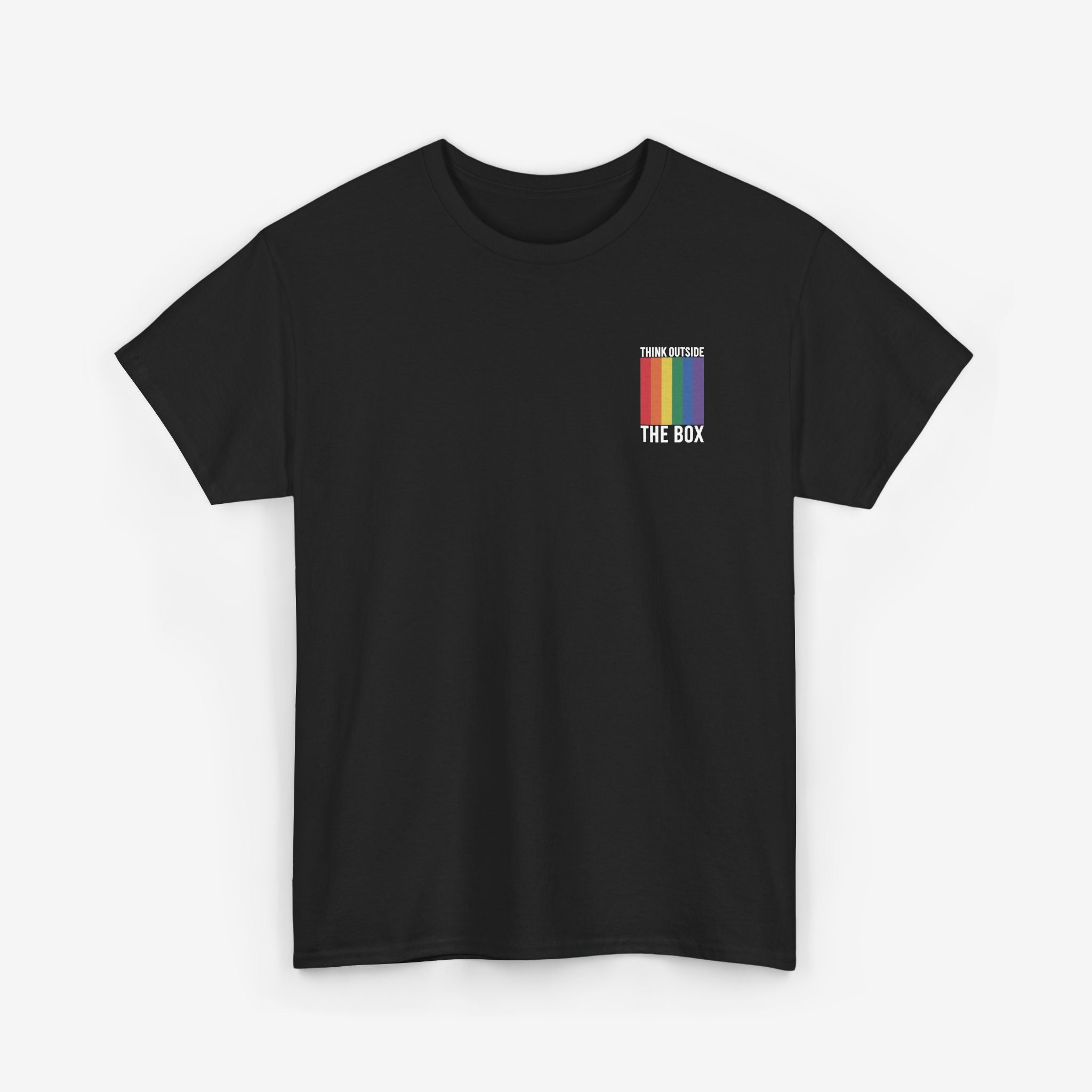 Gay Pride T-shirt - Think Outside The Box | SkrrtShirt