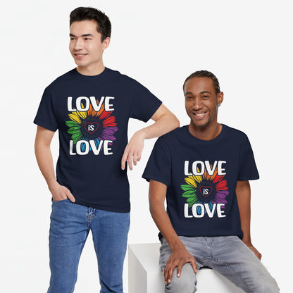 Gay Pride T-shirt - Love is Love - Oversized #65