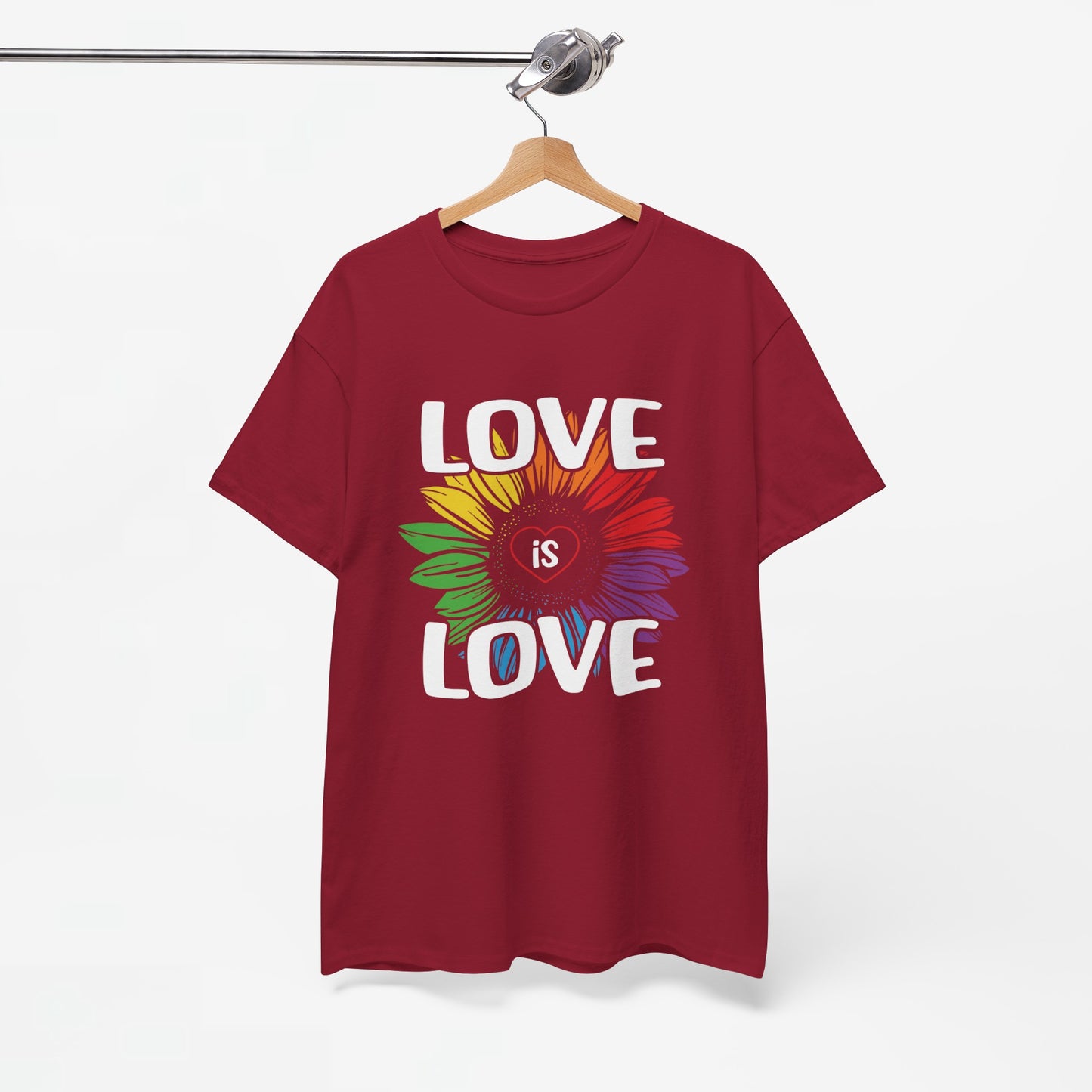 Gay Pride T-shirt - Love is Love - Oversized #65