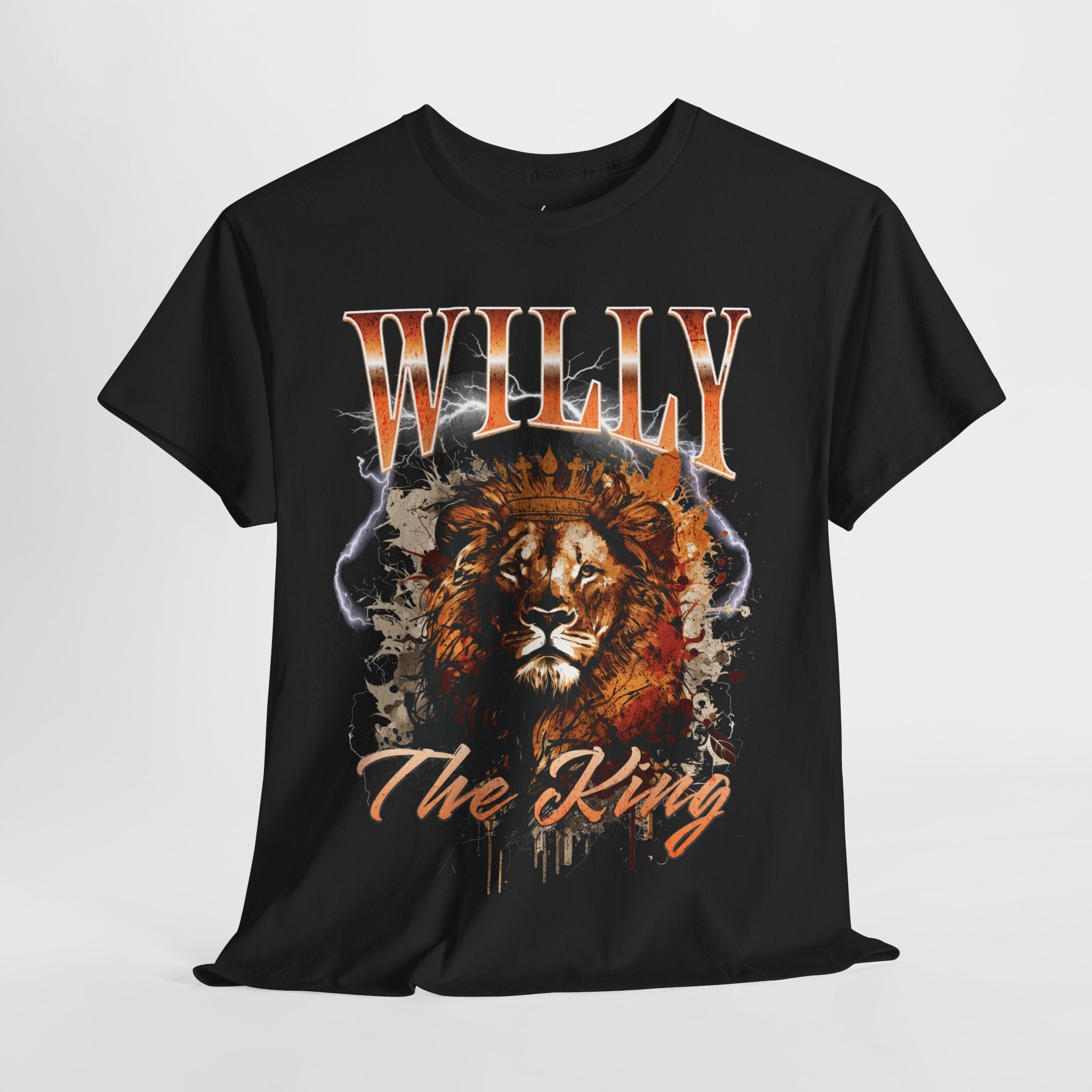 Willy The King 90s Vintage Bootleg | Front Print | Koningsdag T-shirt | Retro | Oversized