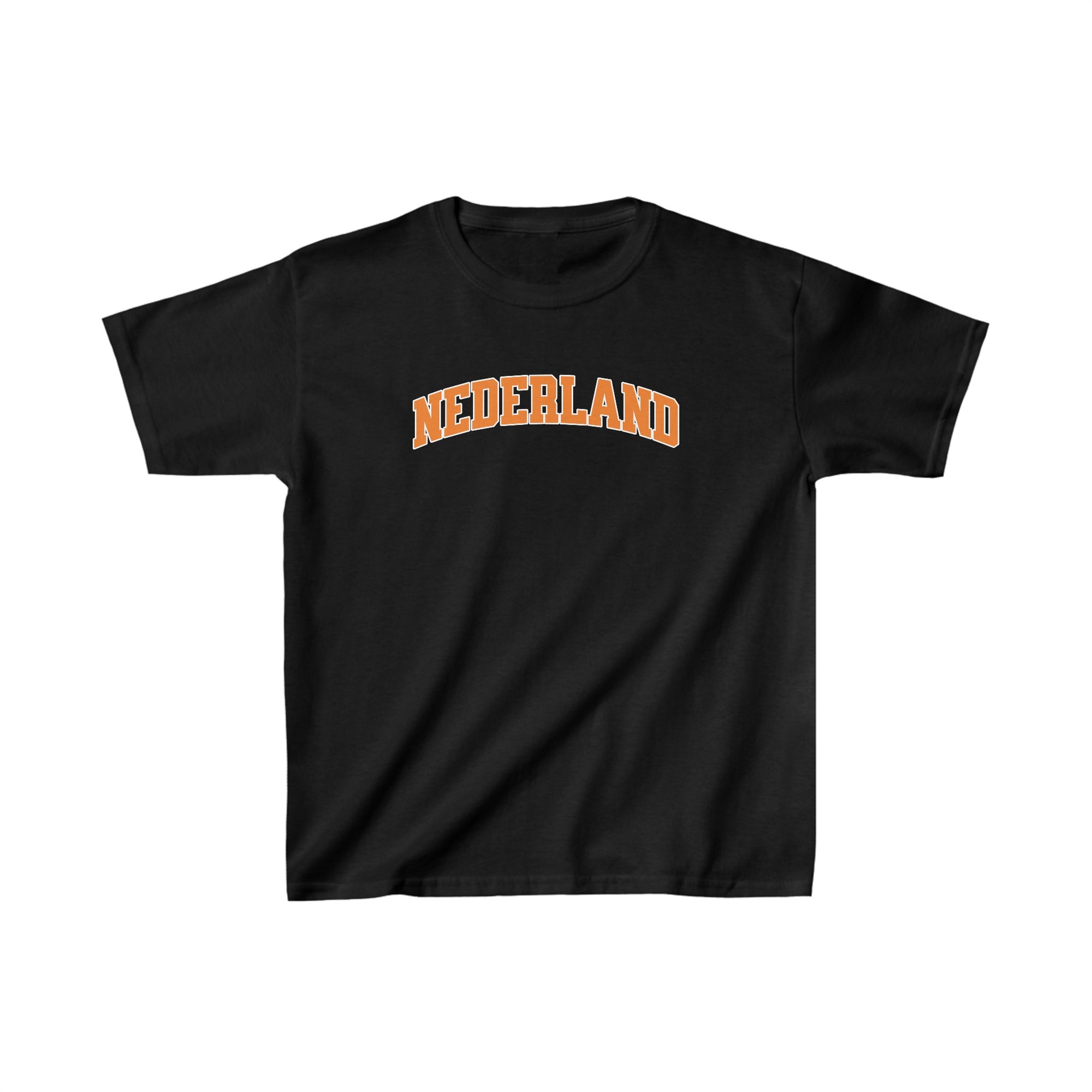 Oranje Baby Tee voor Dames- NEDERLAND