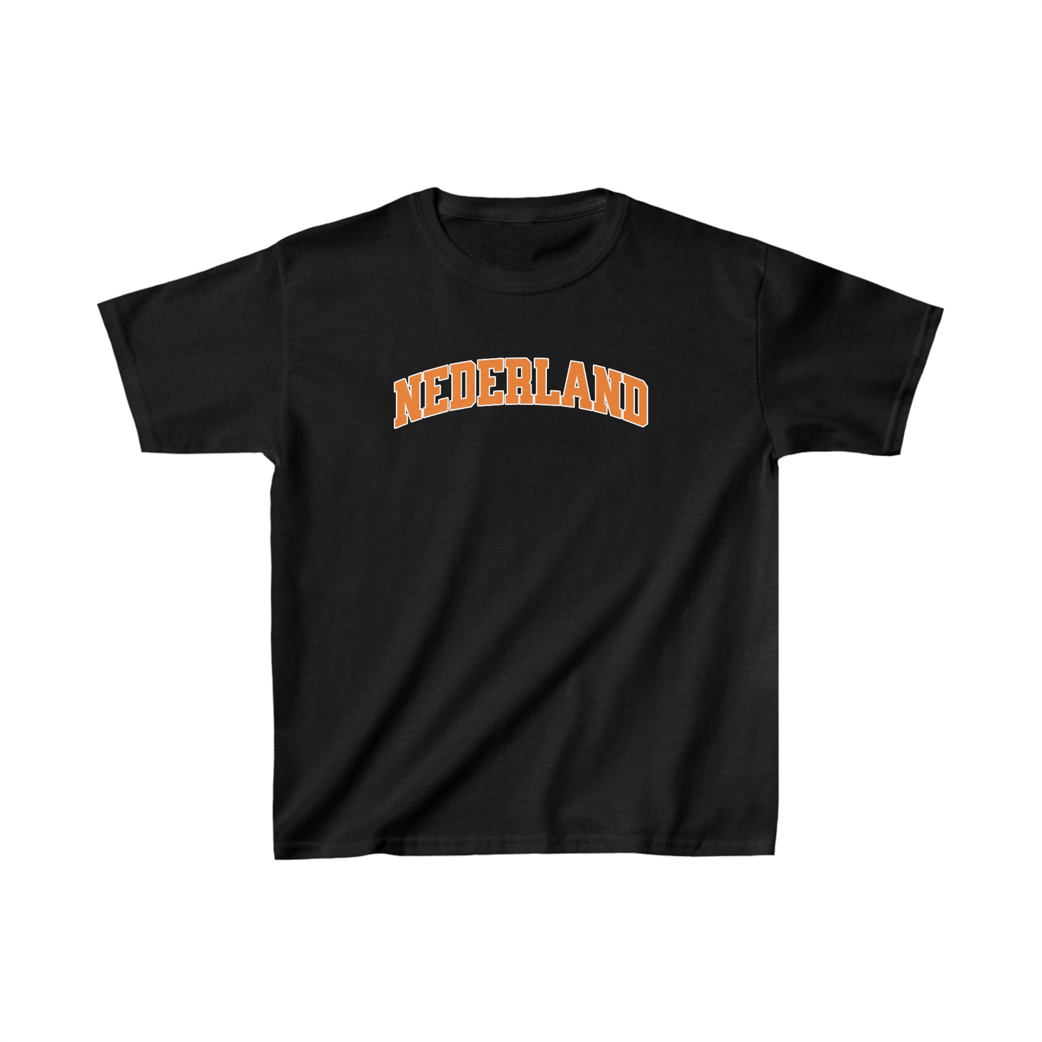 Oranje Baby Tee voor Dames- NEDERLAND