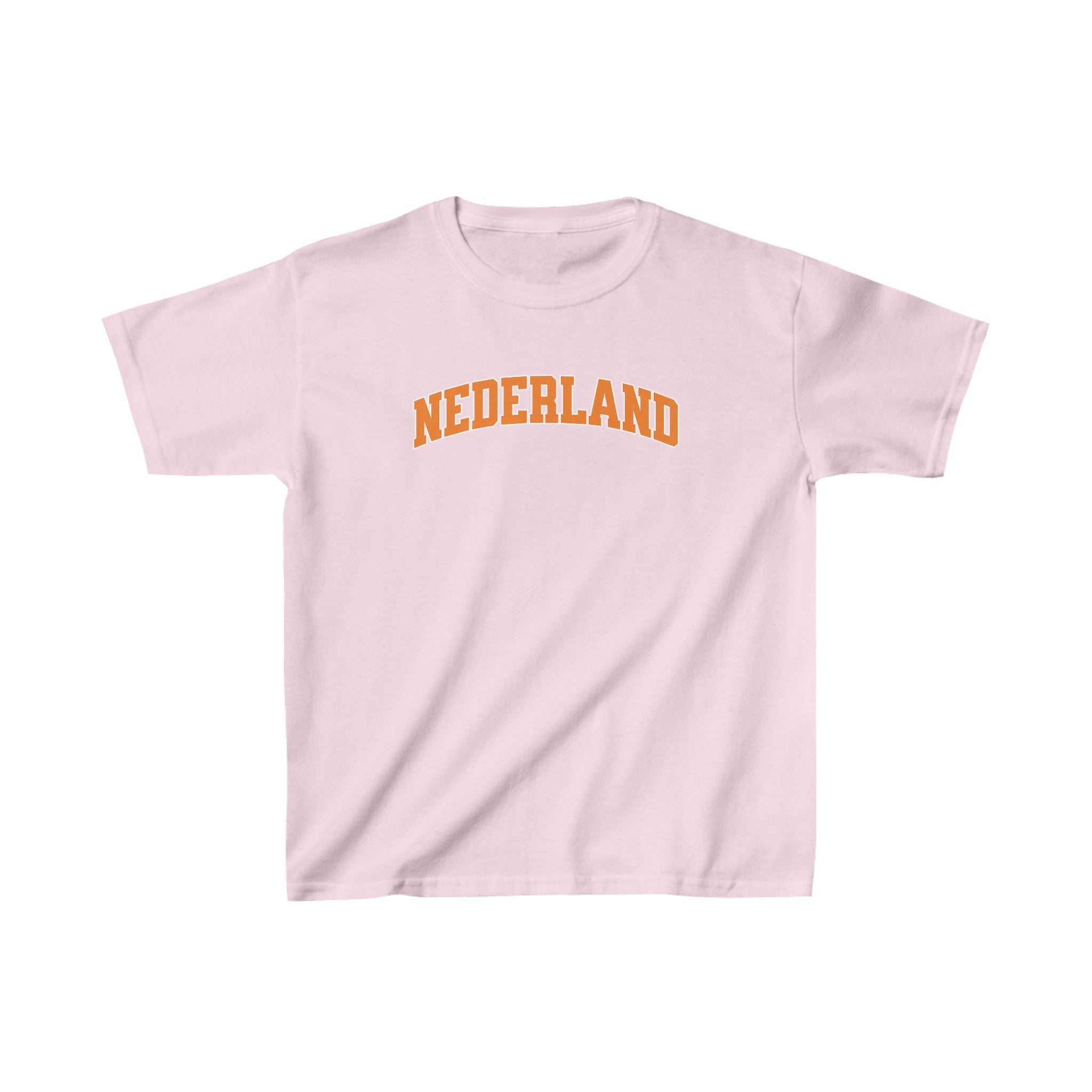 Oranje Baby Tee voor Dames- NEDERLAND