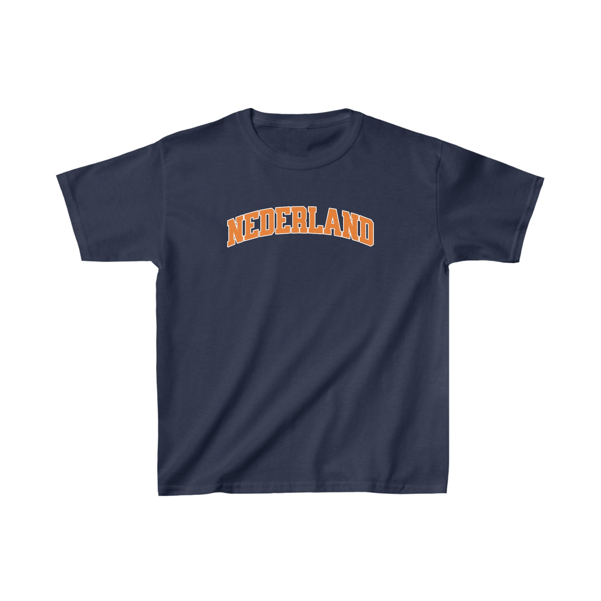 Oranje Baby Tee voor Dames- NEDERLAND