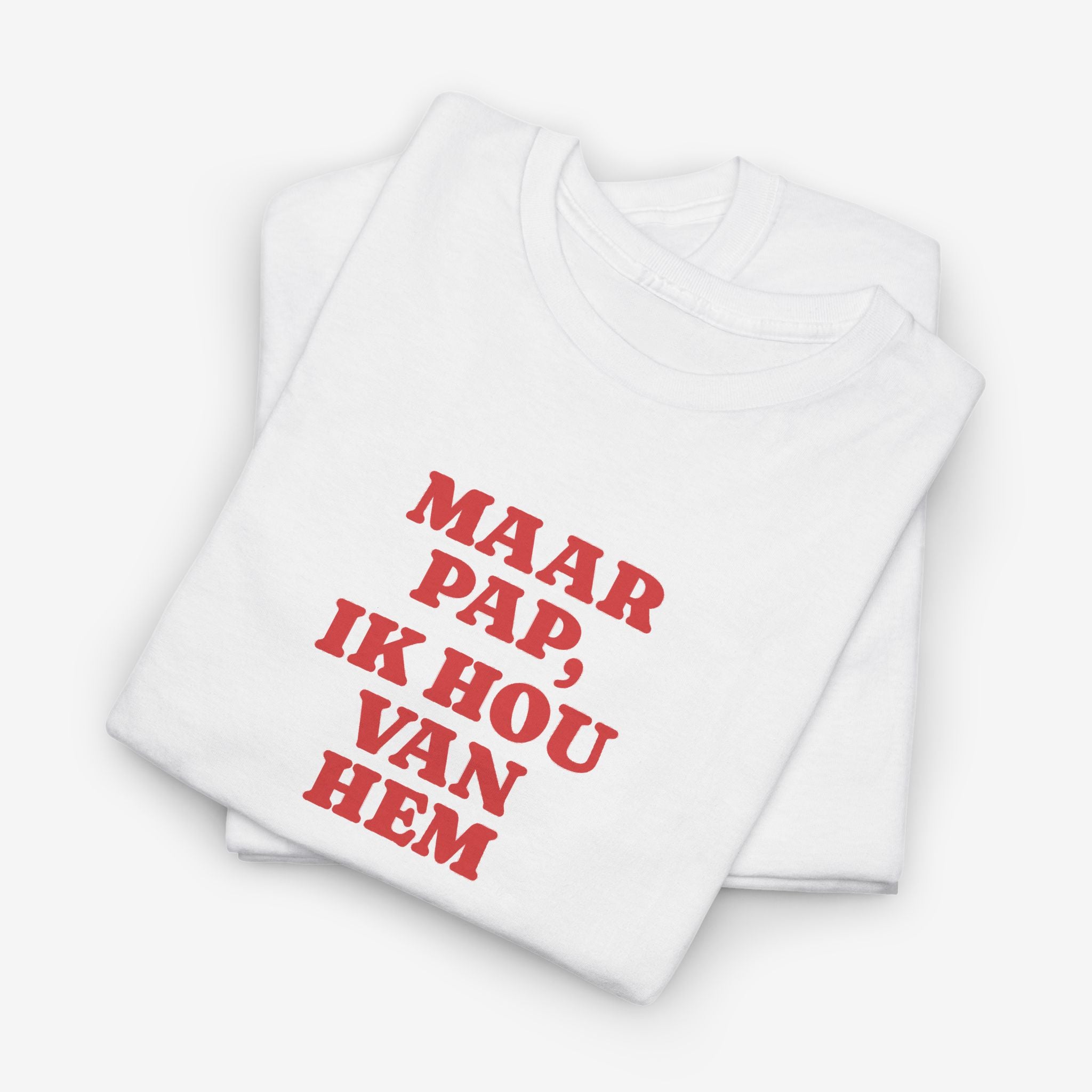 Gay Pride T-shirt -  Maar Pap, Ik Hou Van Hem | SkrrtShirt