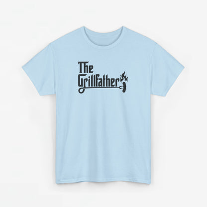 Vaderdag Papa Cadeau - T-shirt - The Grillfather (zwarte tekst) Oversized #2