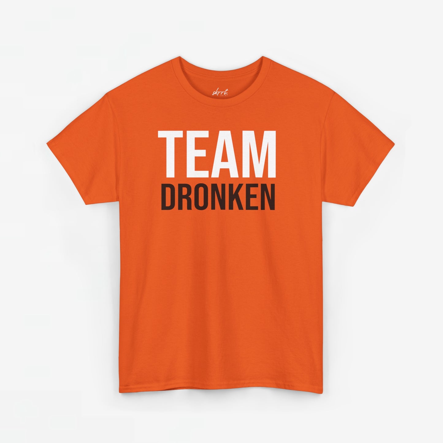 Team Dronken | Front Print | Koningsdag T-shirt | Oversized