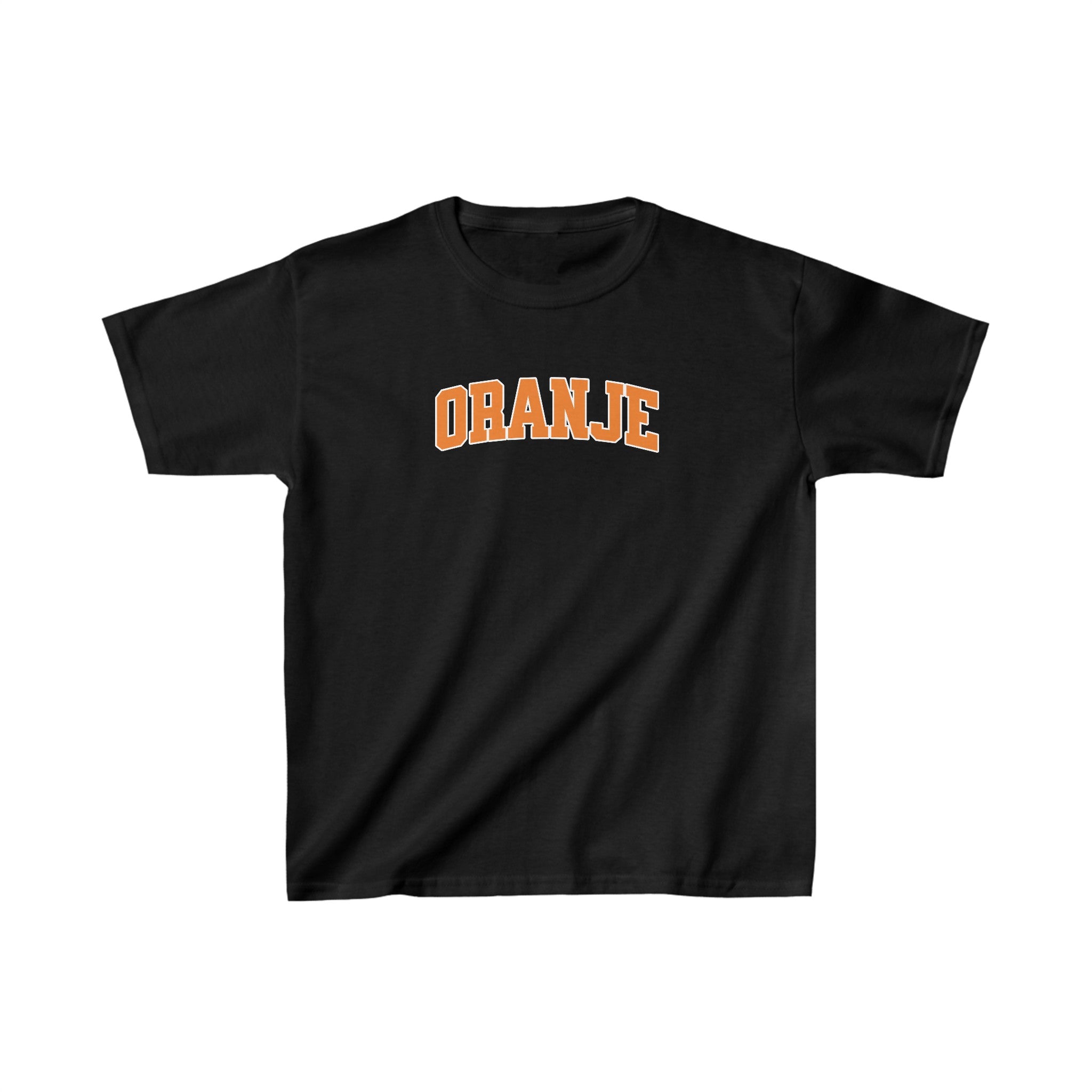 Oranje Baby Tee voor Dames- ORANJE