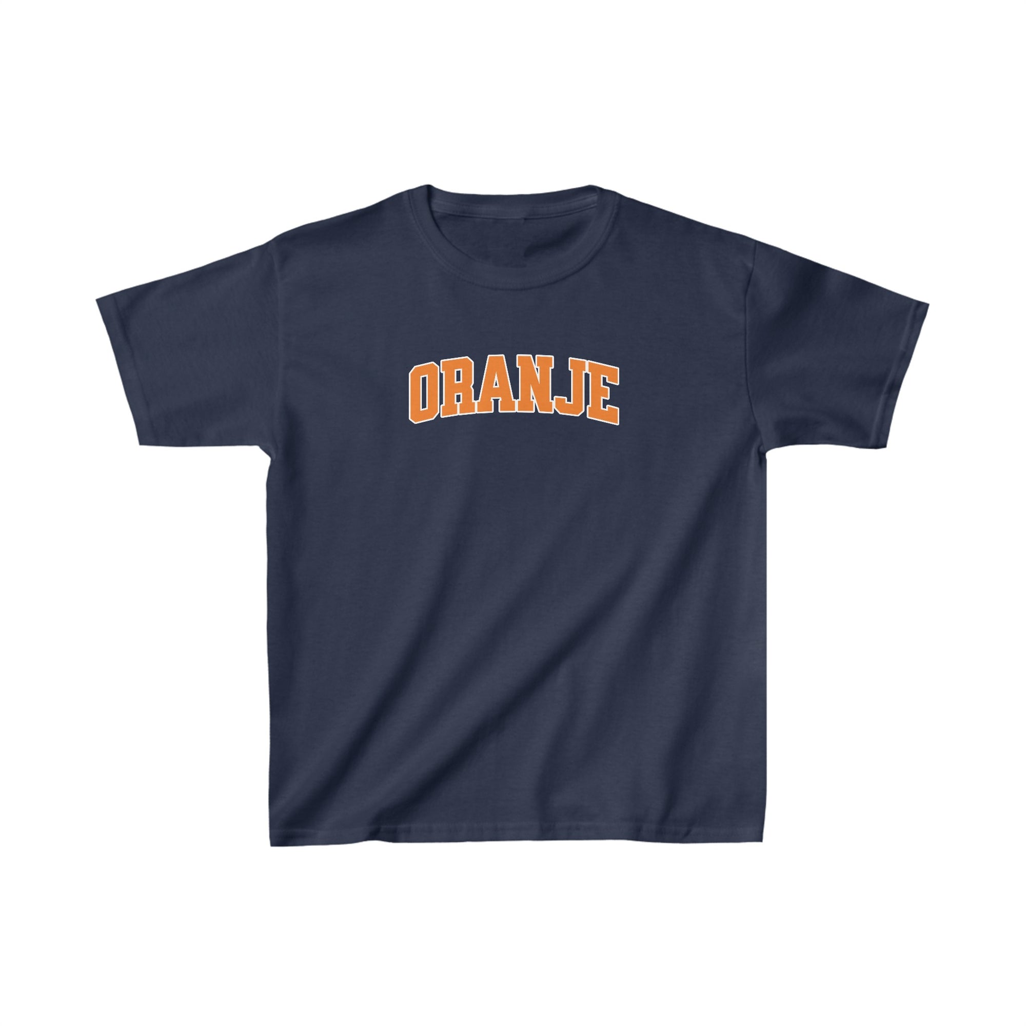 Oranje Baby Tee voor Dames- ORANJE