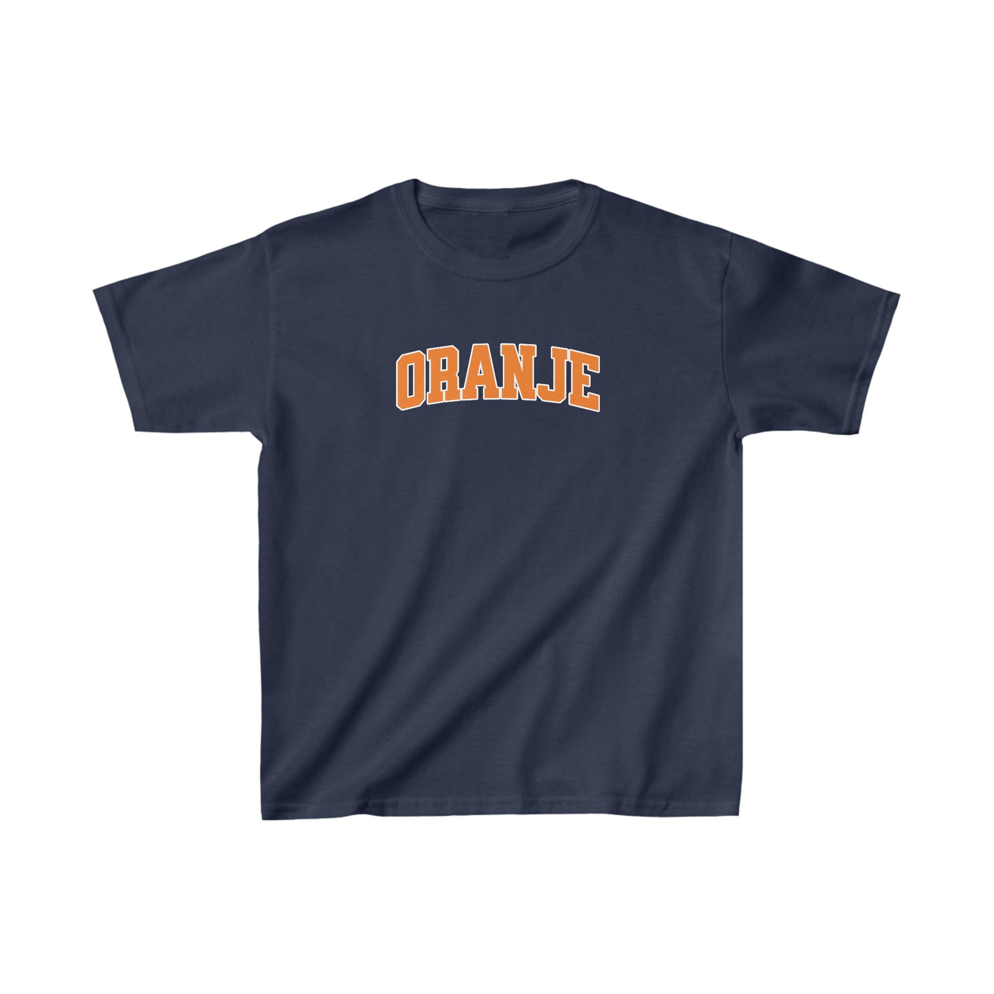 Oranje Baby Tee voor Dames- ORANJE