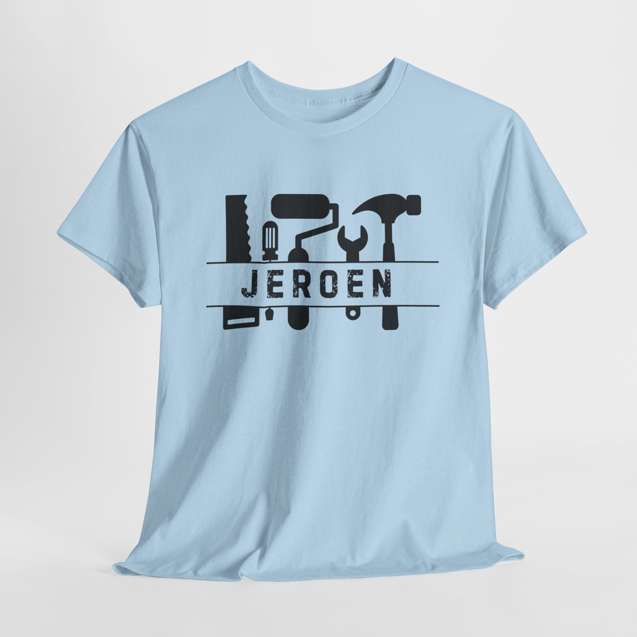 Gepersonaliseerde Vaderdag Papa Cadeau - T-shirt - Klusser Met Naam