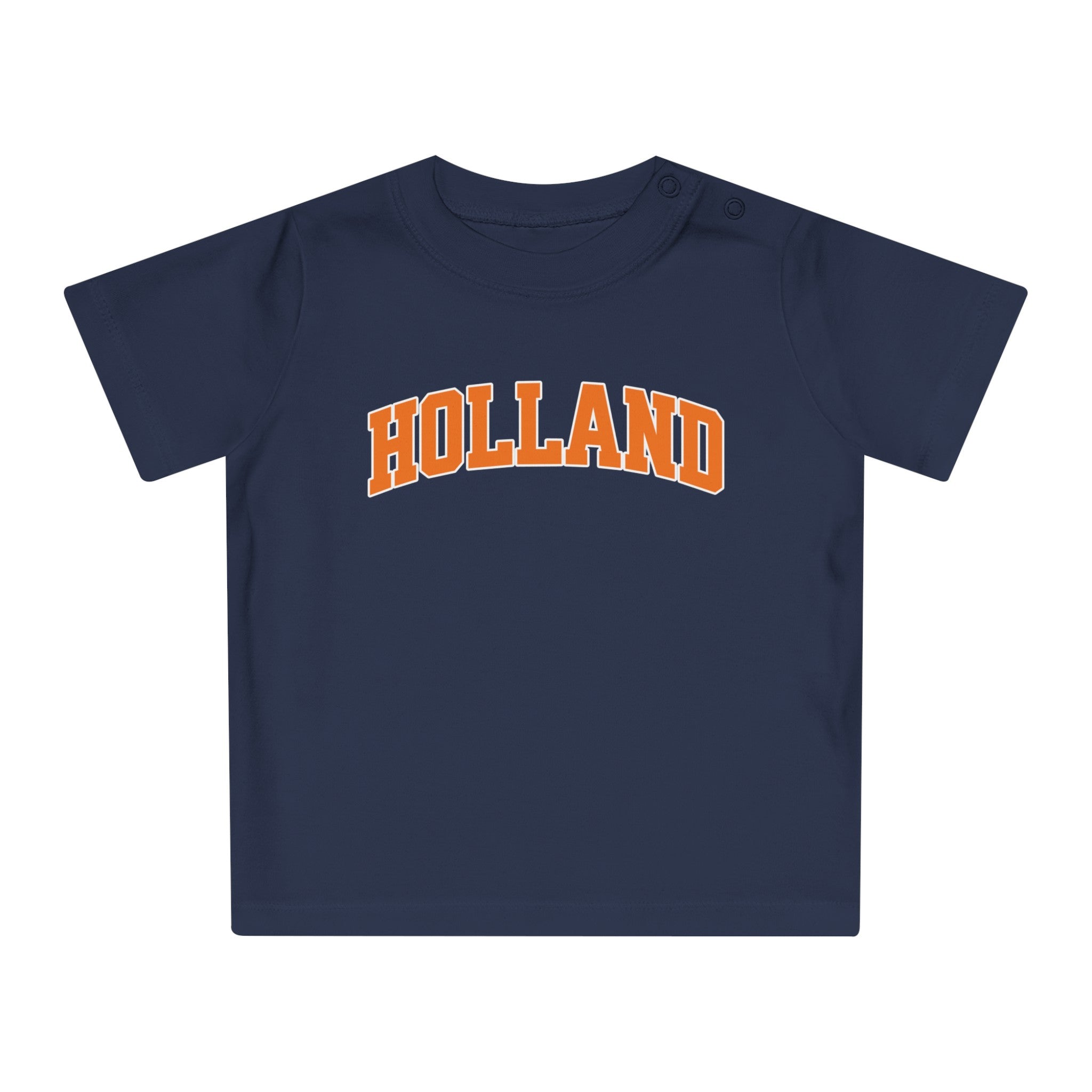 Baby T-shirt voor EK, WK en Koningsdag - HOLLAND