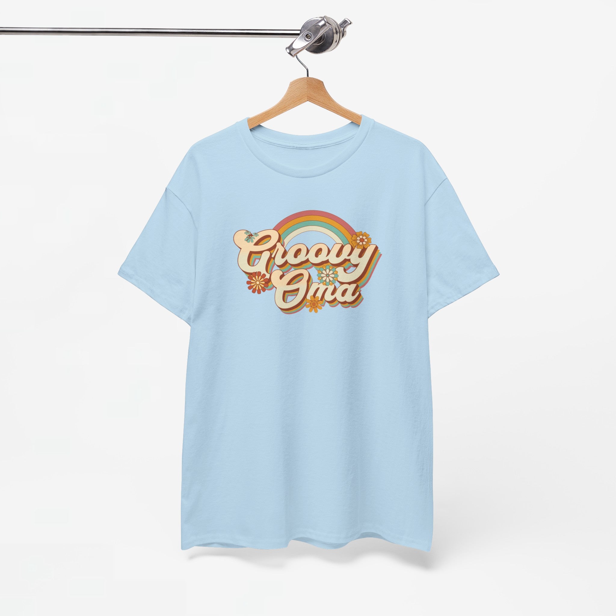 Moederdag Mama Cadeau - T-shirt - Groovy Oma - Oversized - #77