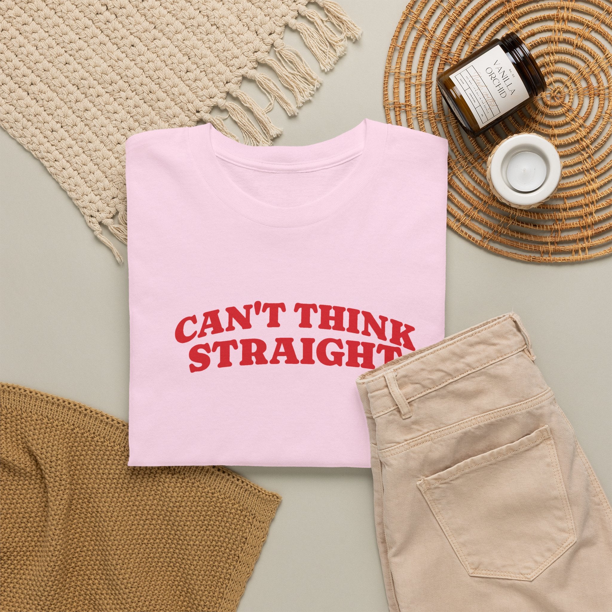 Gay Pride T-shirt -  Can't Think Straight | SkrrtShirt